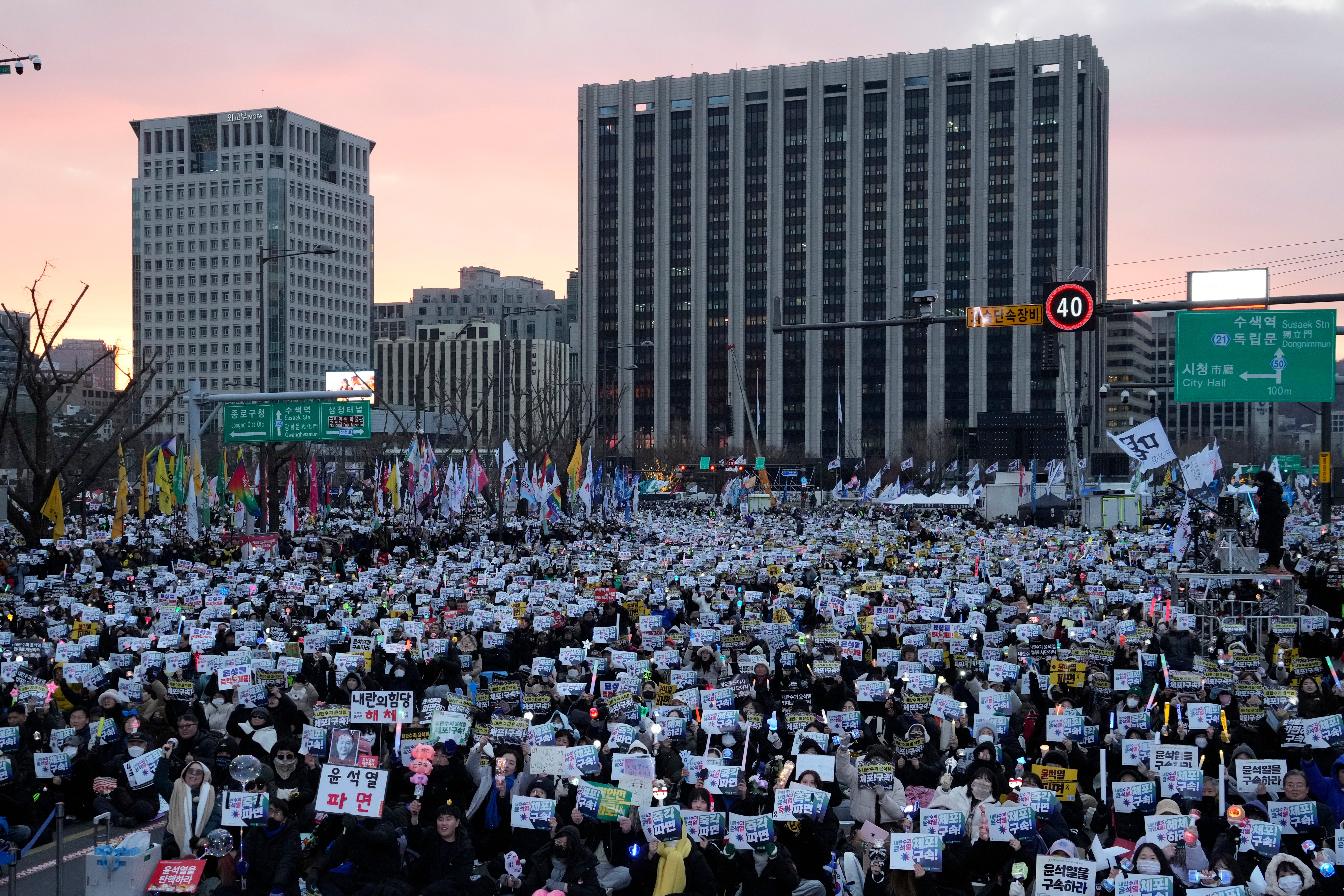 Yoon’s move to impose martial law resulted in huge protests