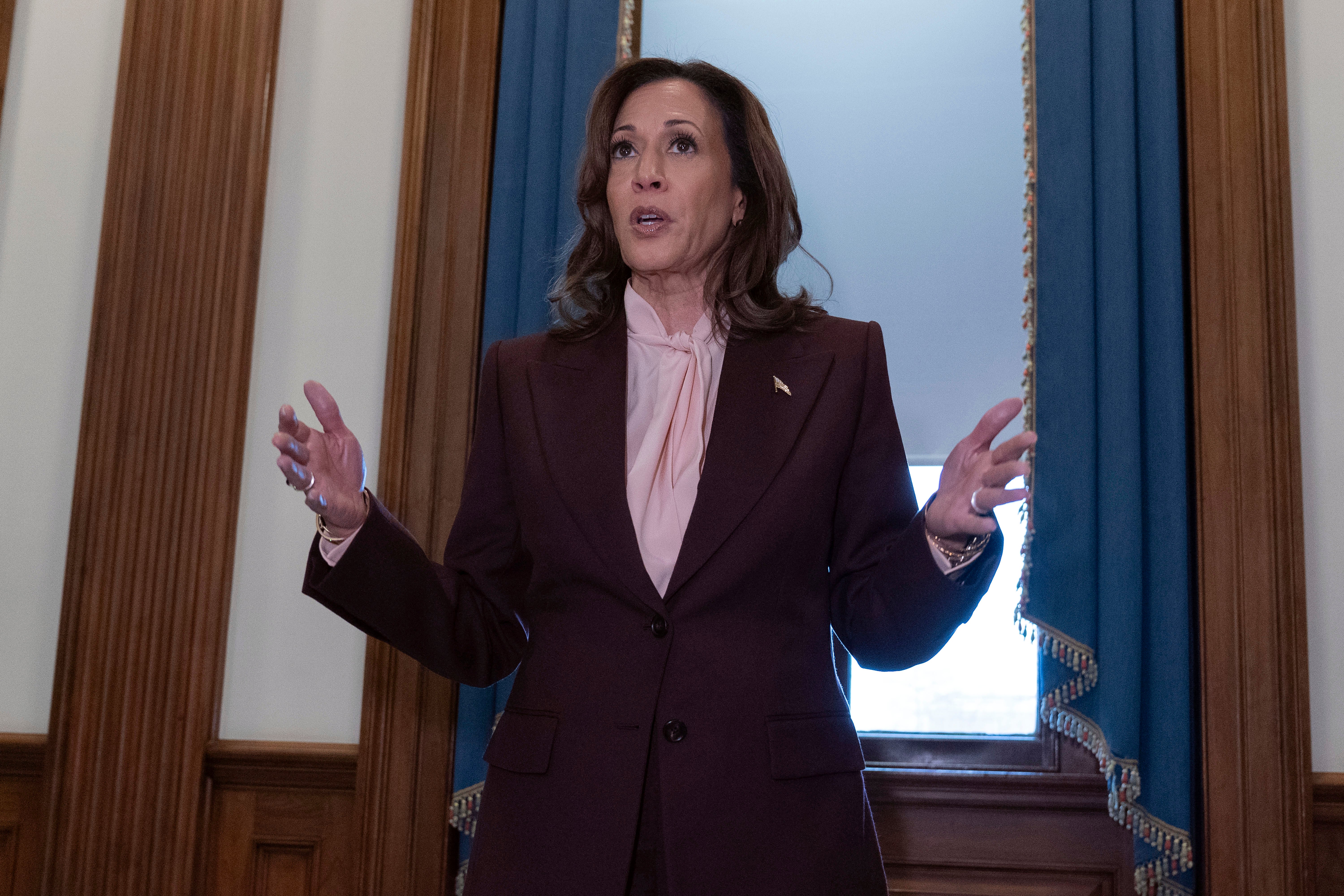 Kamala Harris said the policy would be “life-changing” for millions of families.