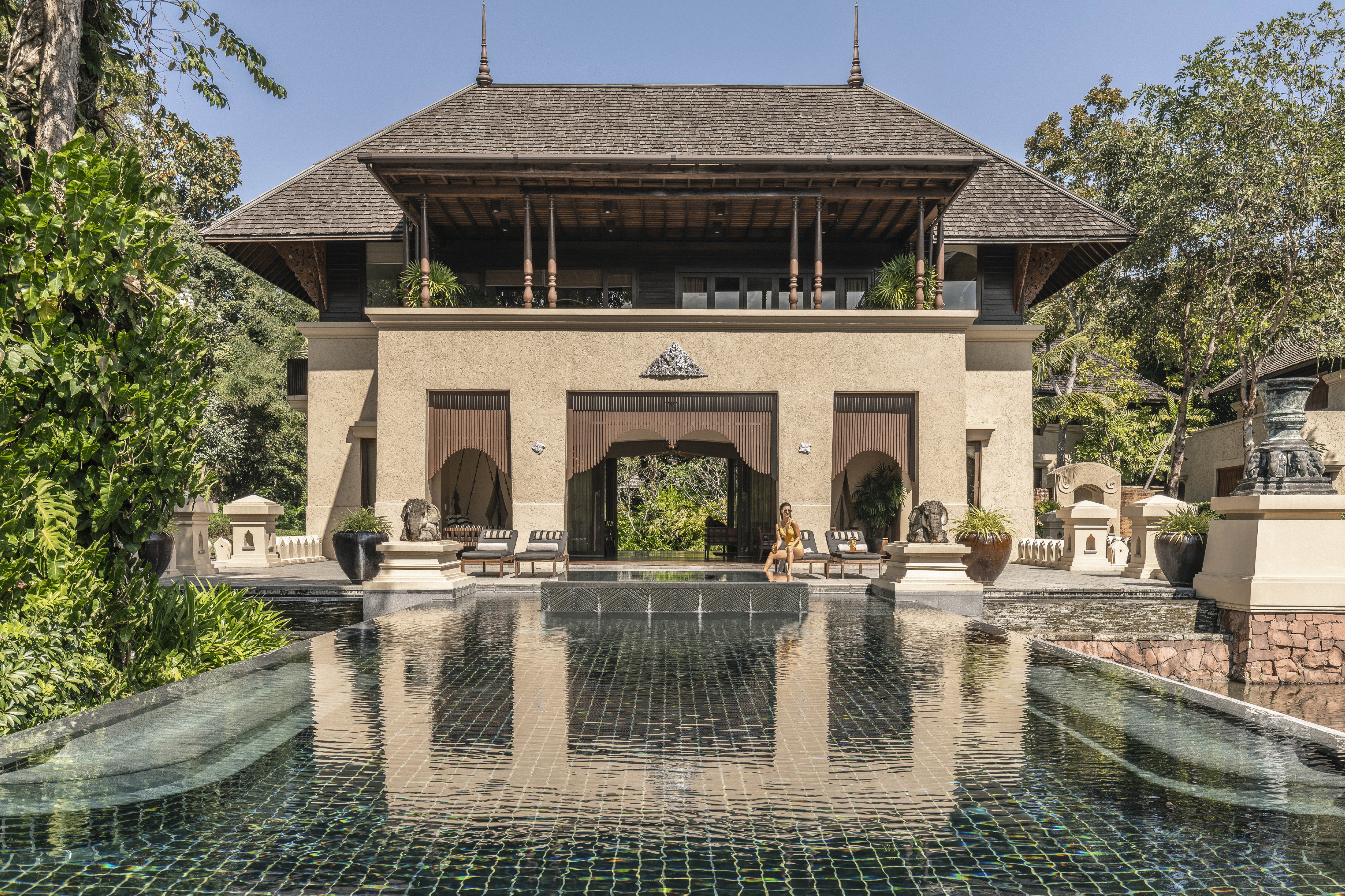 The bungalows and villas at Chiang Mai’s Four Seasons offer an intimate getaway