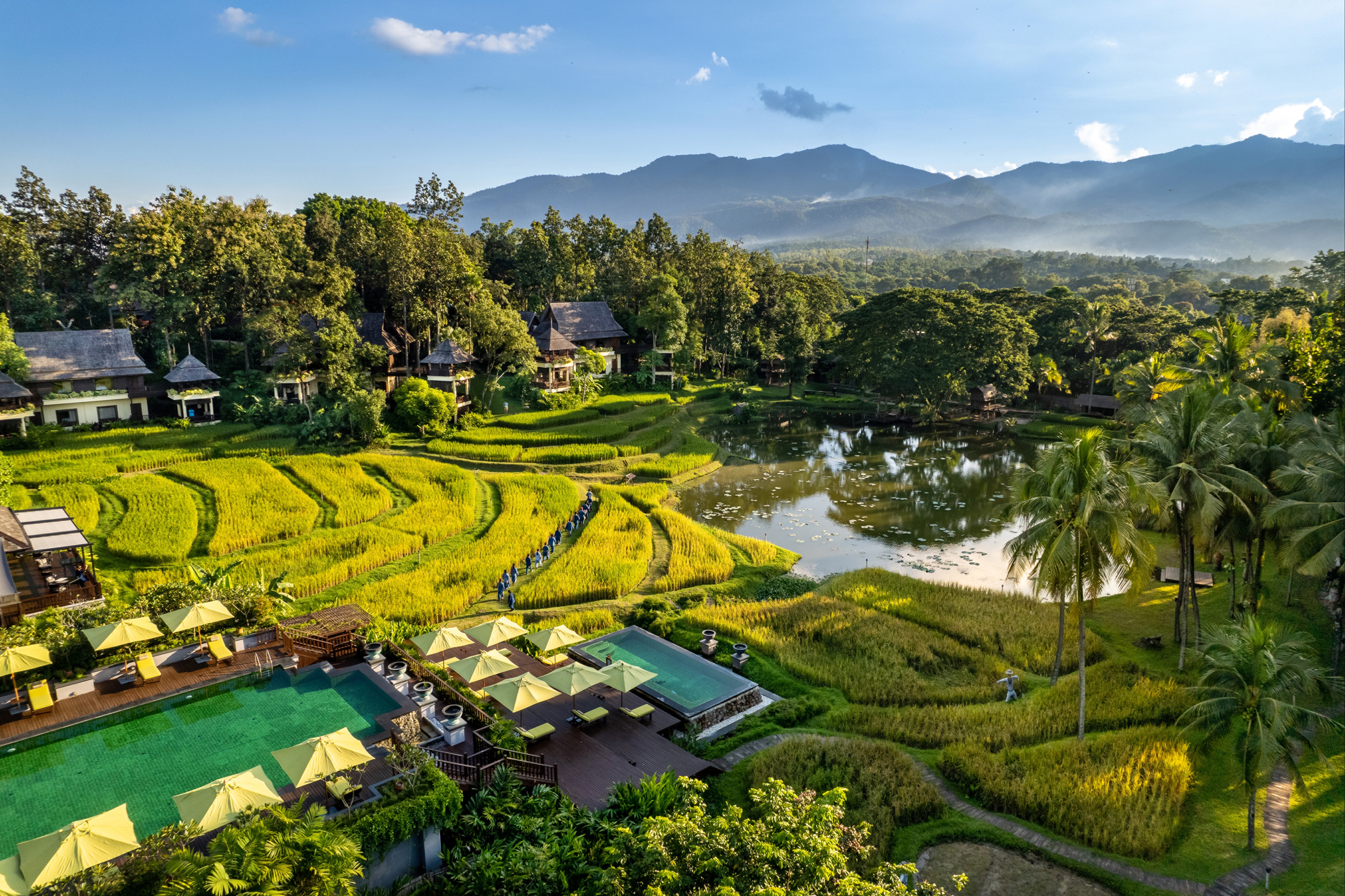 The Four Seasons in Chiang Mai feels like a remote Thai village