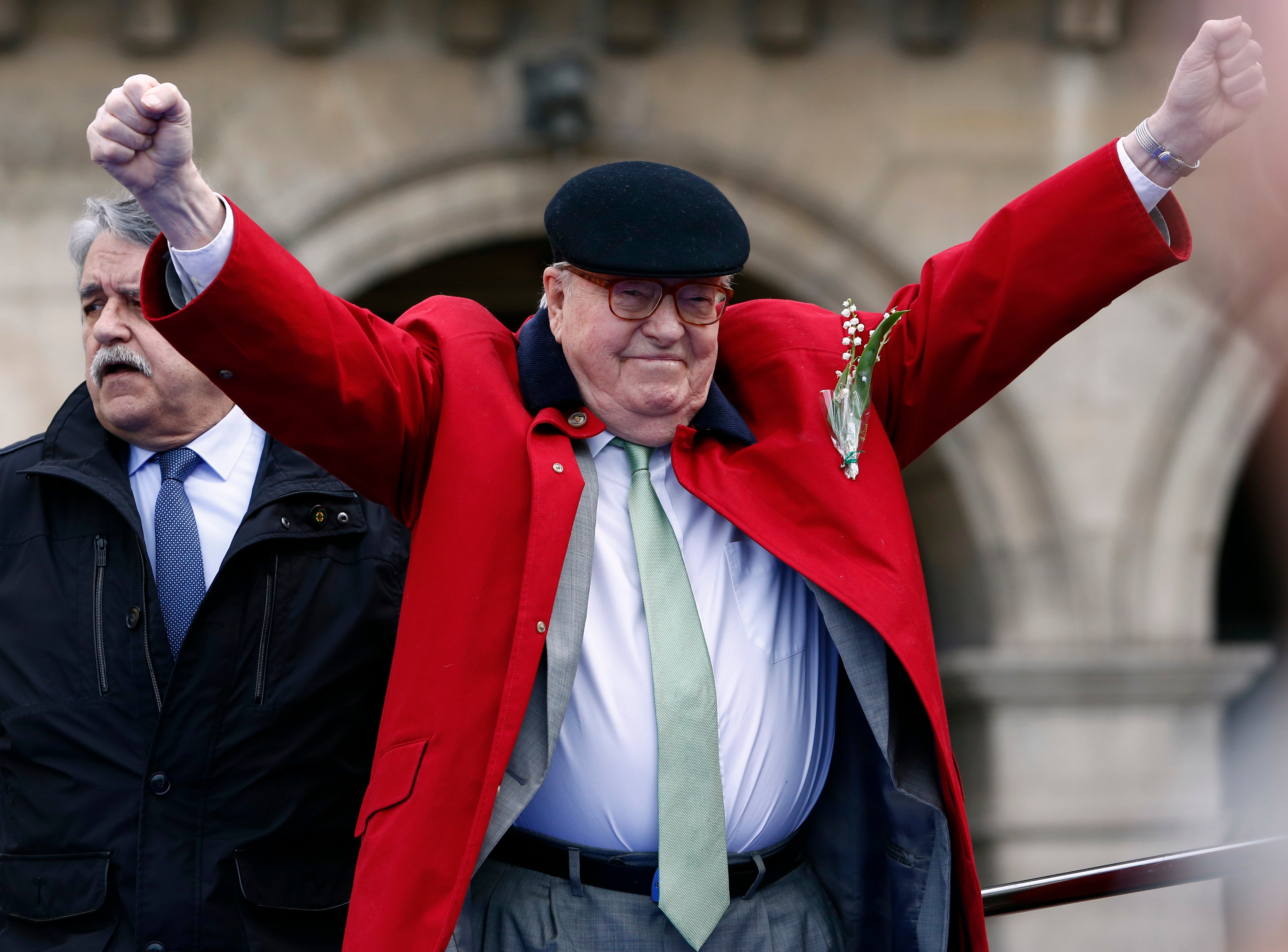 Jean-Marie Le Pen in Paris, May 2017