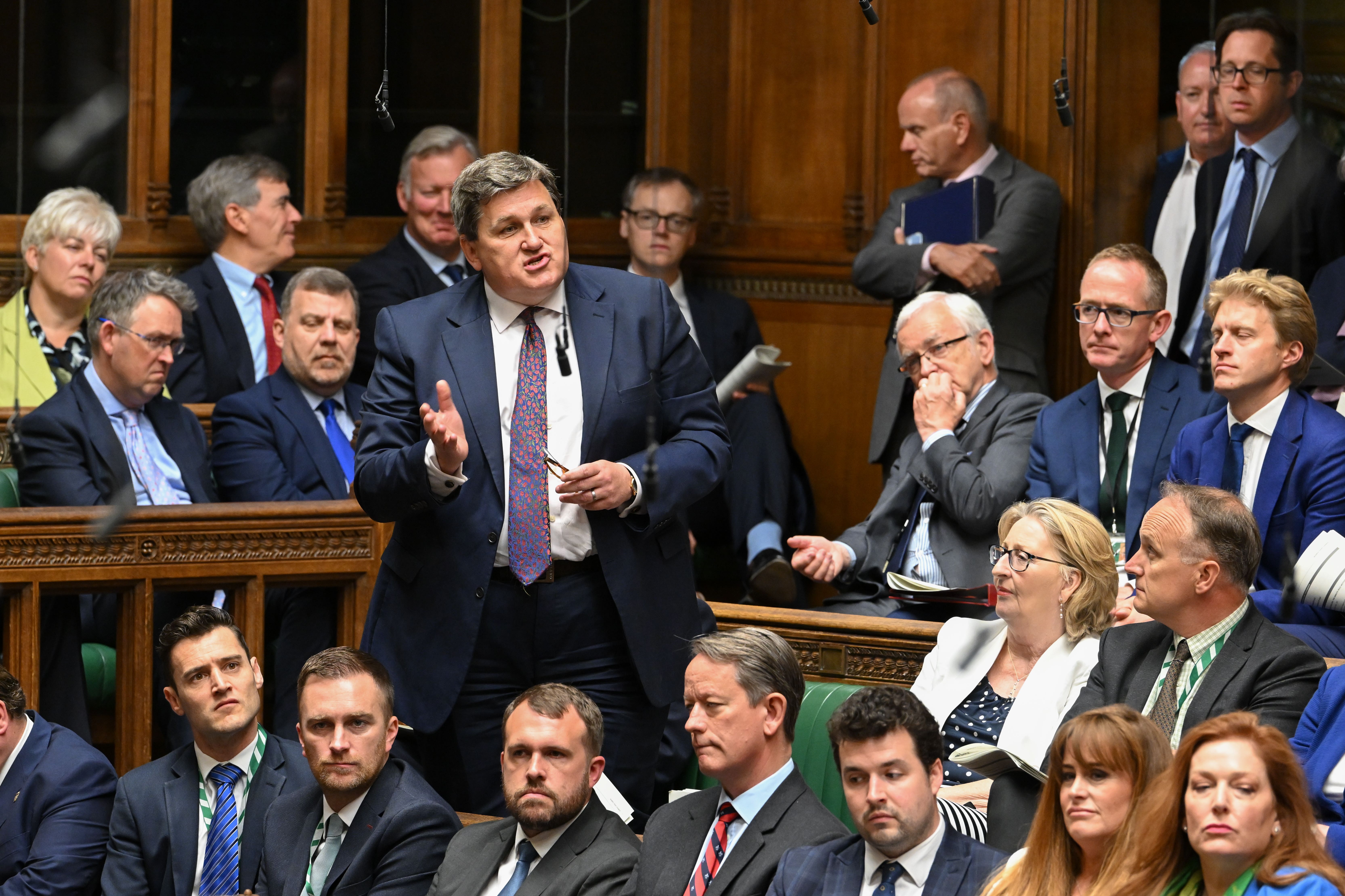 Kit Malthouse speaking in the Commons in June 2023 (UK Parliament/Jessica Taylor)