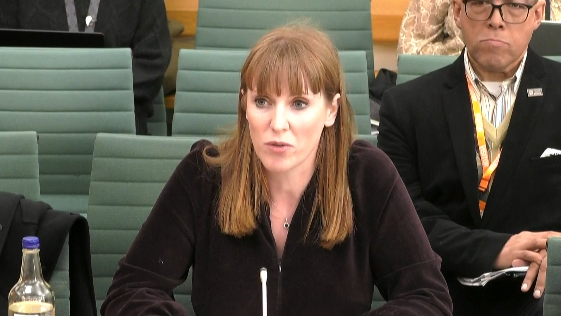 Angela Rayner gives evidence to a Commons committee