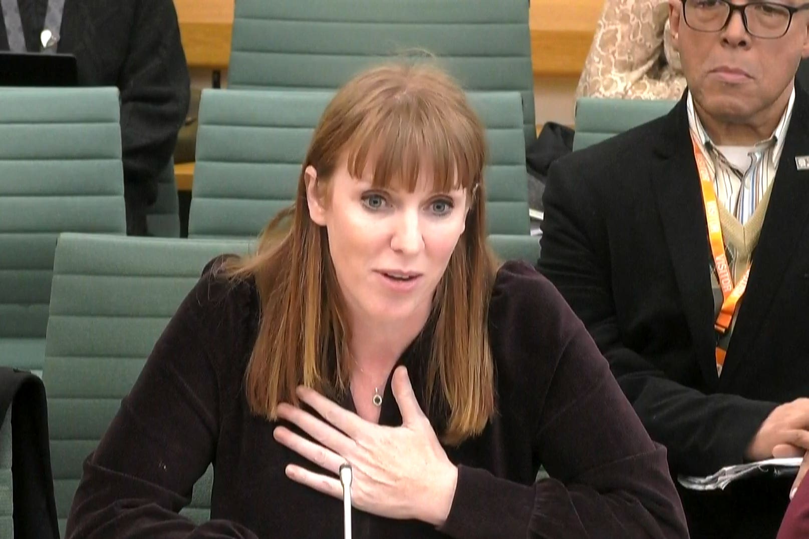 Deputy Prime Minister Angela Rayner giving evidence to the Housing, Communities and Local Government Committee (House of Commons/UK Parliament/PA)