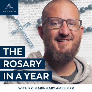 “The Rosary in a Year” (with Ms. Mark-Mary Ames, CFR) has topped the podcast charts at the start of 2025