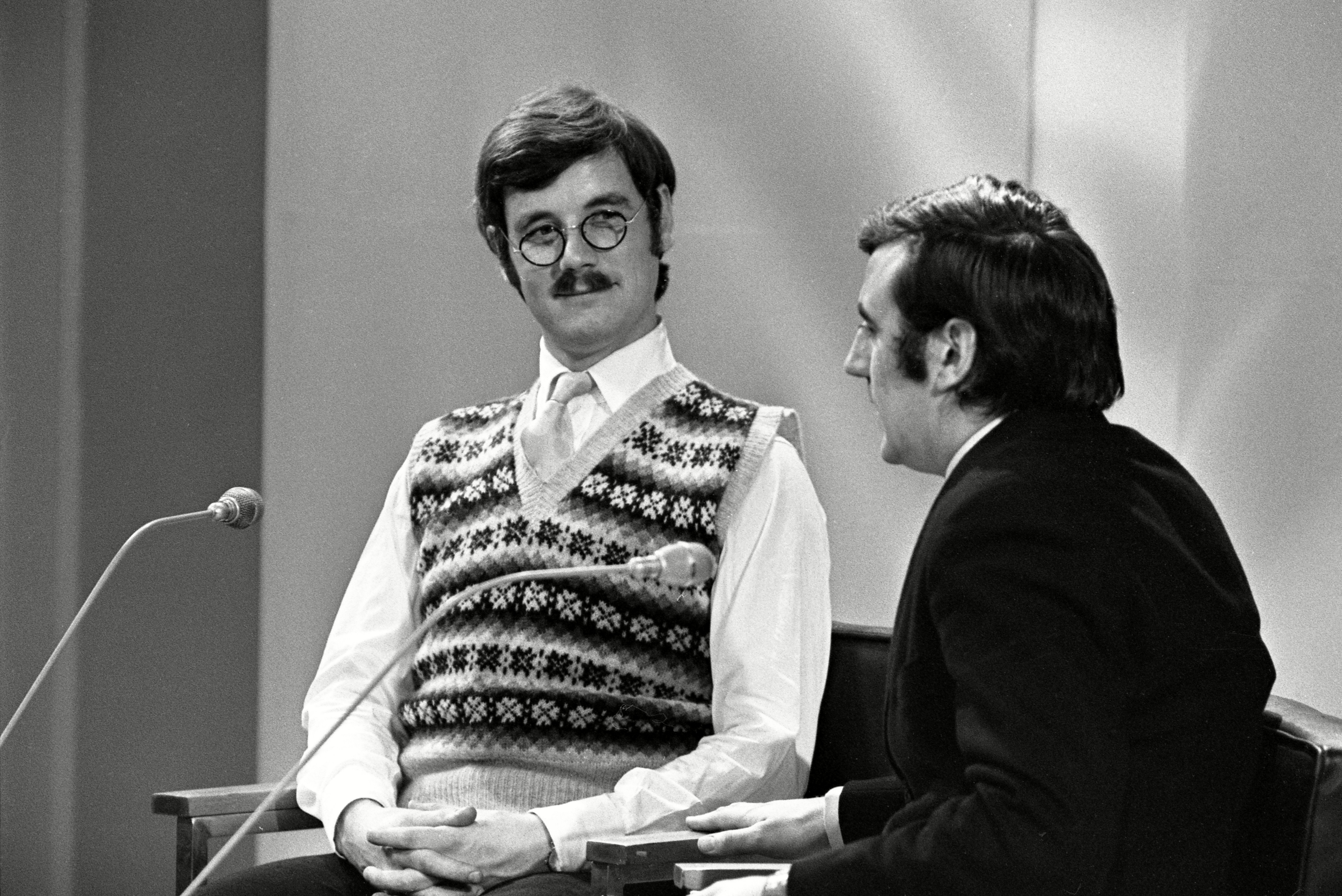 Michael Palin in a ‘Monty Python’ sketch with Terry Jones