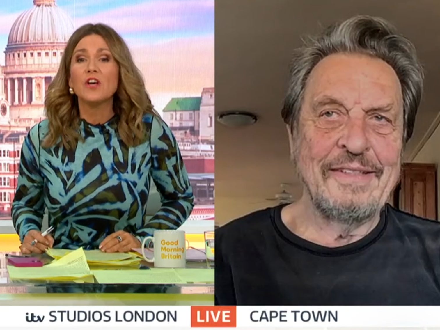 Musk’s father appeared on Good Morning Britain on Wednesday (8 January)