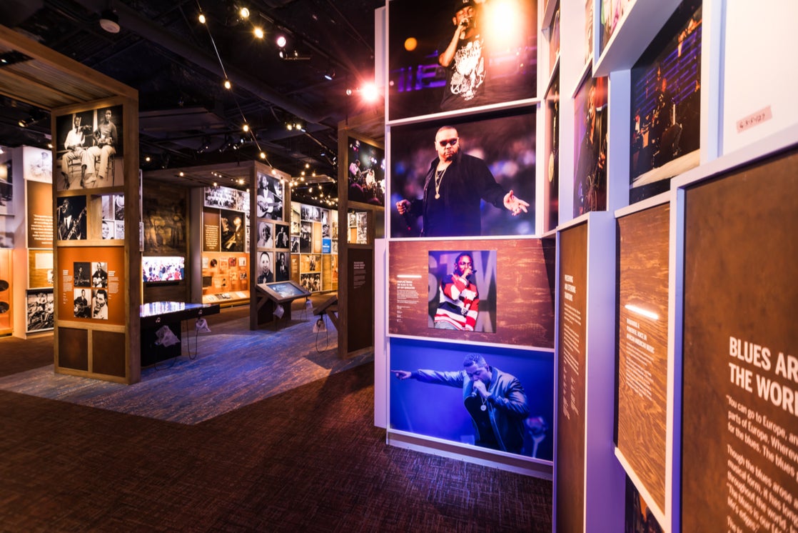 The National Museum of African American Music, which traces centuries of Black music