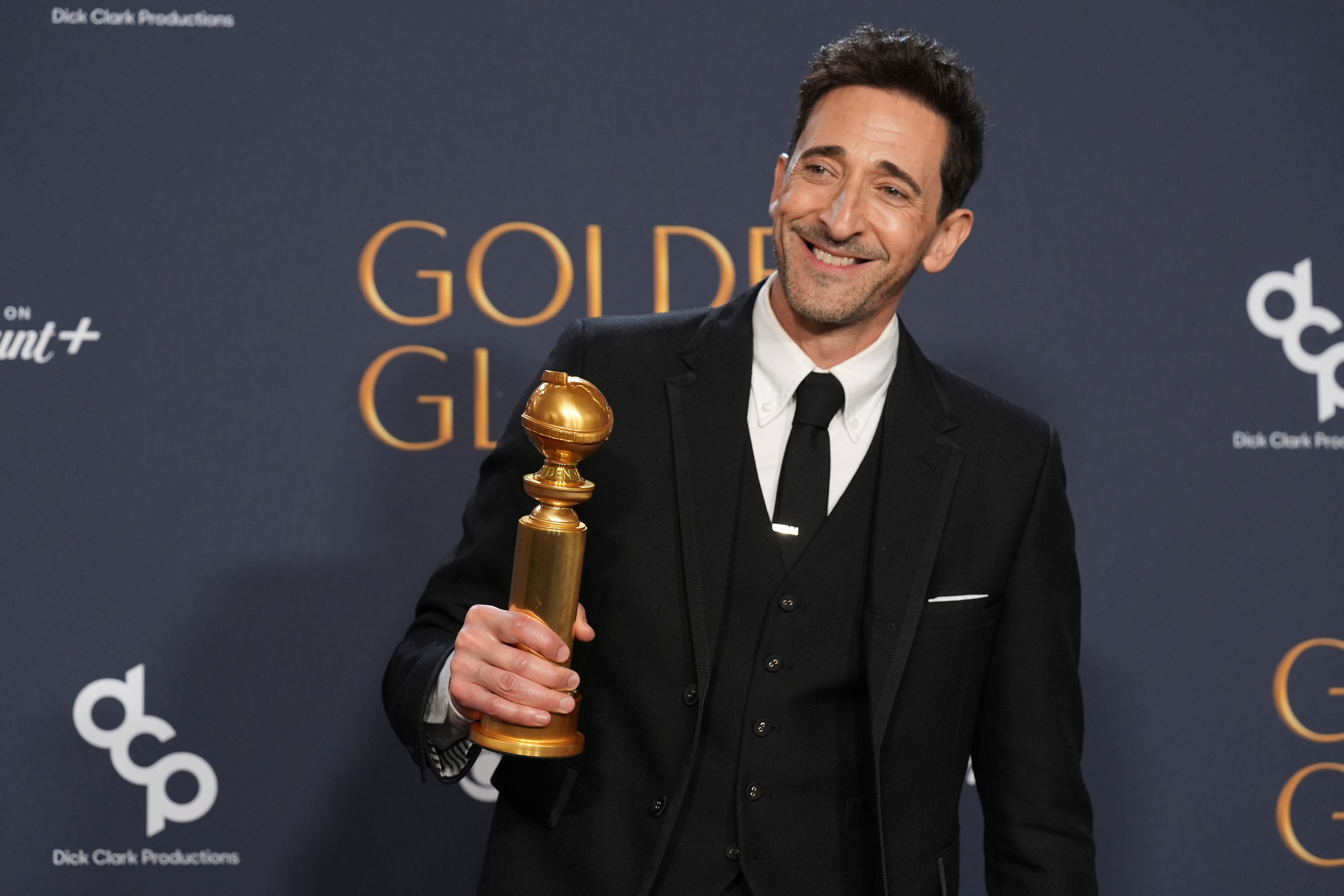 Arien Brody won a Golden Globe for ‘The Brutalist’