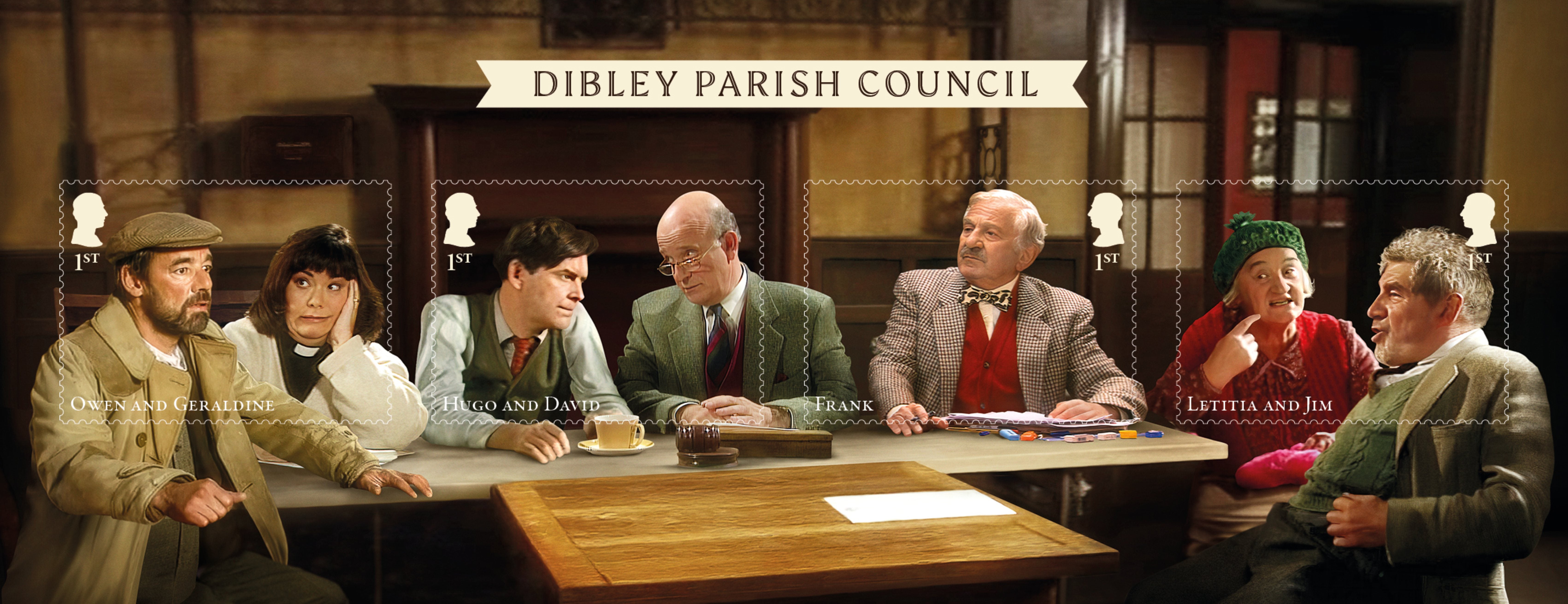 Vicar Of Dibley miniature sheet (Royal Mail/PA)