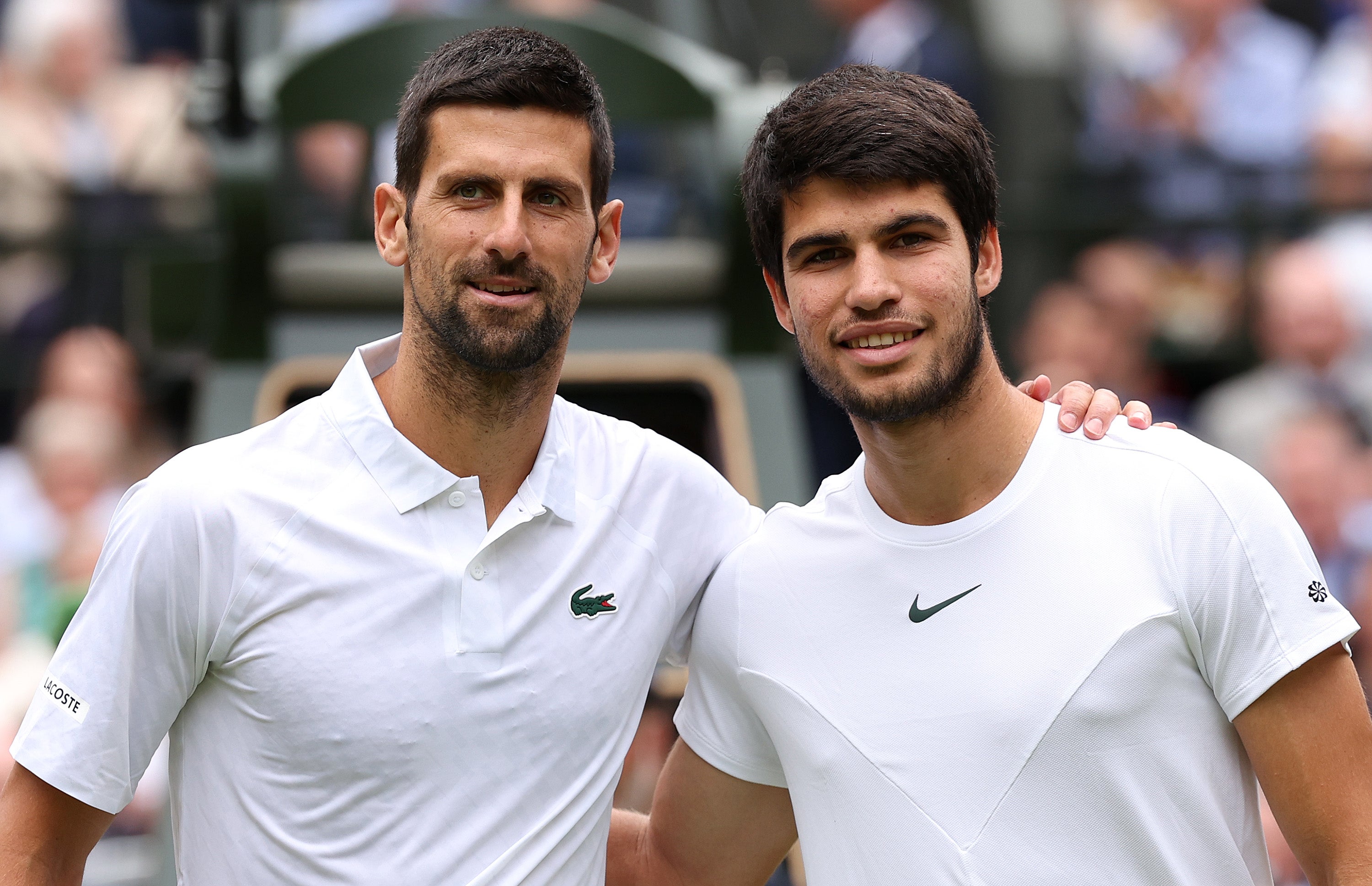 Djokovic has faced Alcaraz in the last two Wimbledon finals