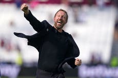 Graham Potter’s in-tray as he looks to salvage West Ham’s season