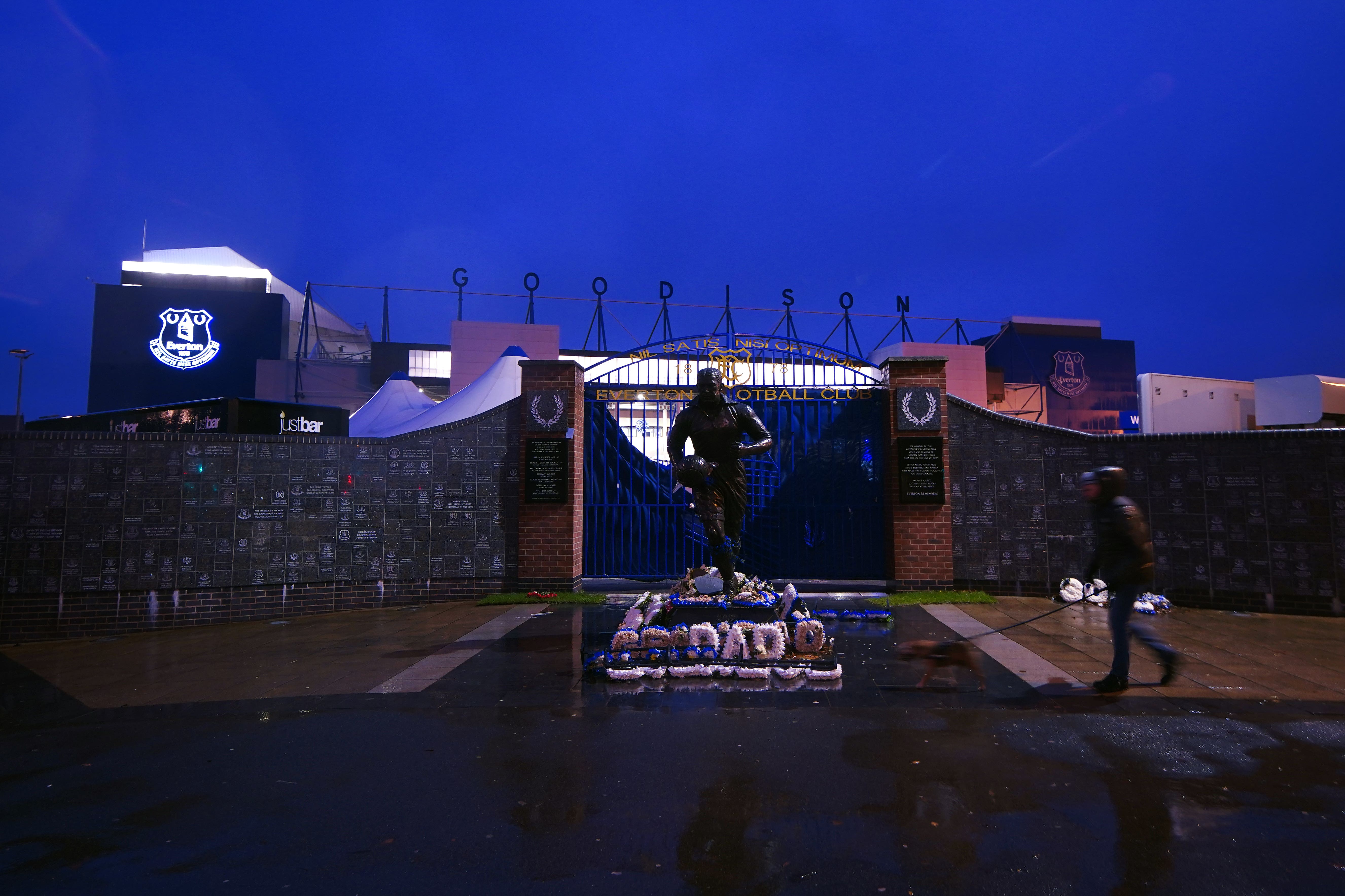 Everton’s Goodison Park stadium (Peter Byrne/PA)