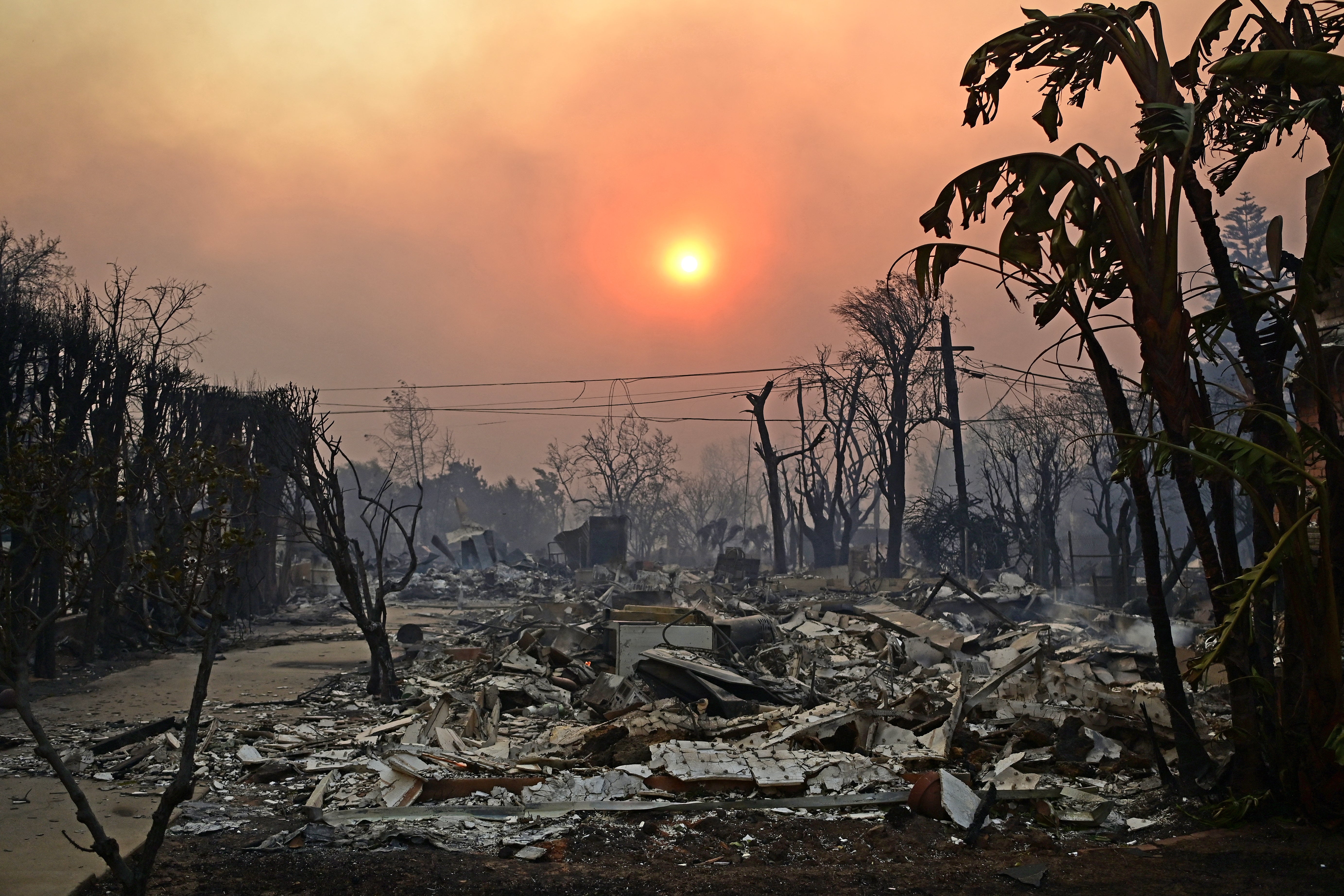 Wildfires in Pacific Palisades have left at least five people dead