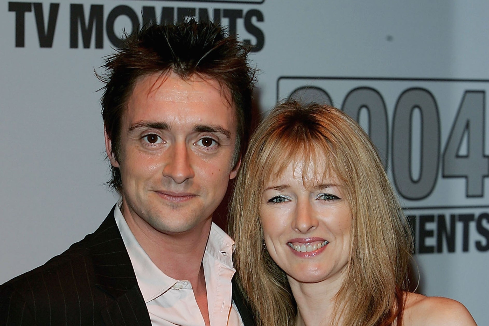 Richard Hammond and his wife Amanda pictured in 2004