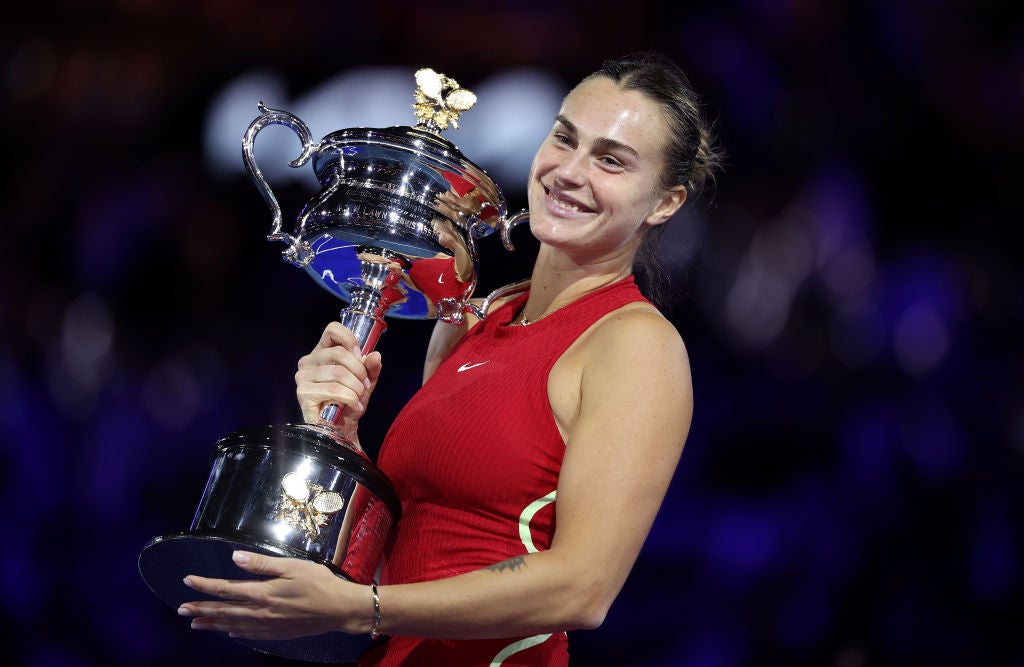 Sabalenka won back-to-back Australian Opens last year