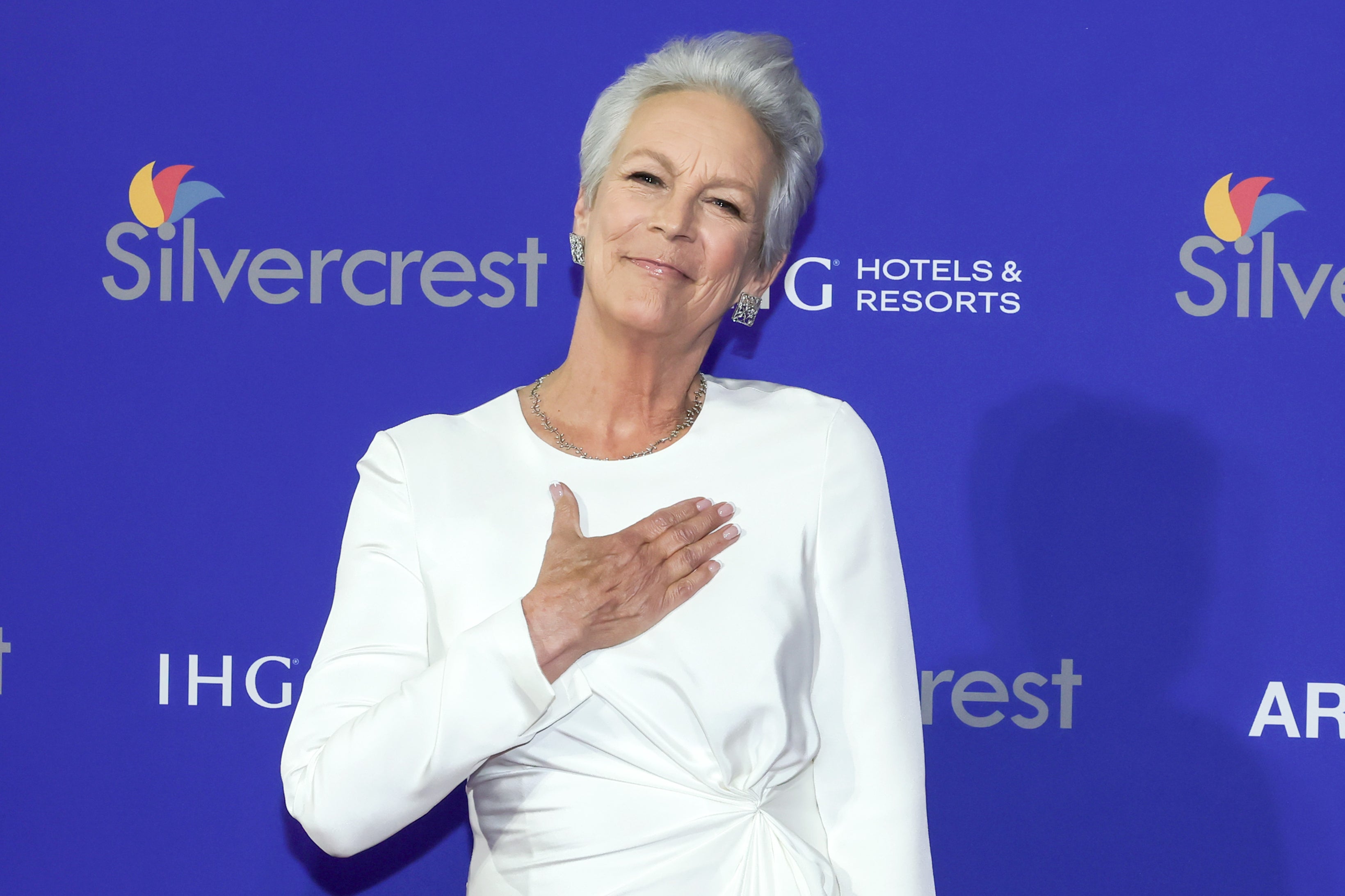 Jamie Lee Curtis at the Palm Springs International Film Festival on January 3, 2025