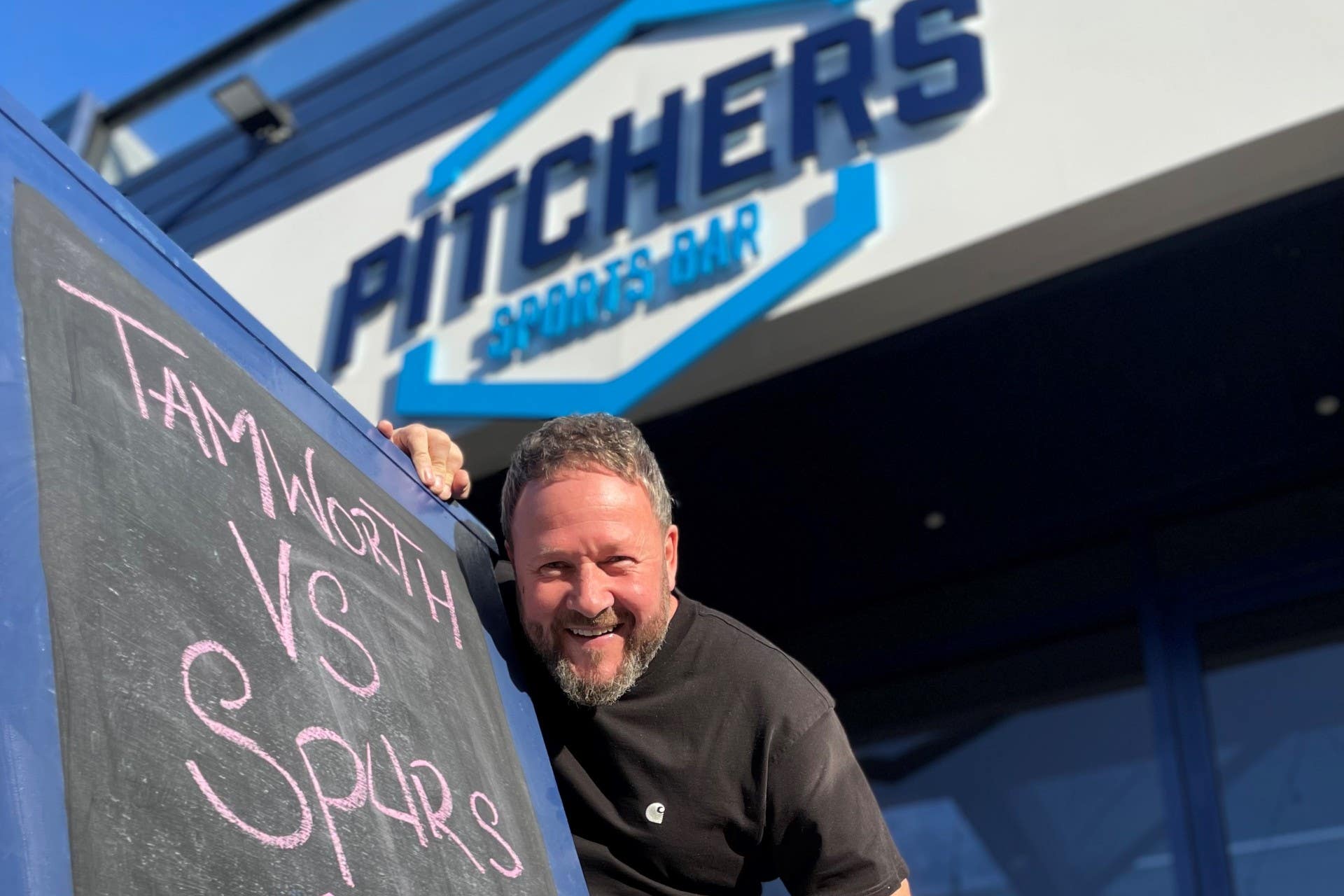 Jason Pegg is manager of Tamworth’s Pitchers Bar (Phil Barnett/PA)