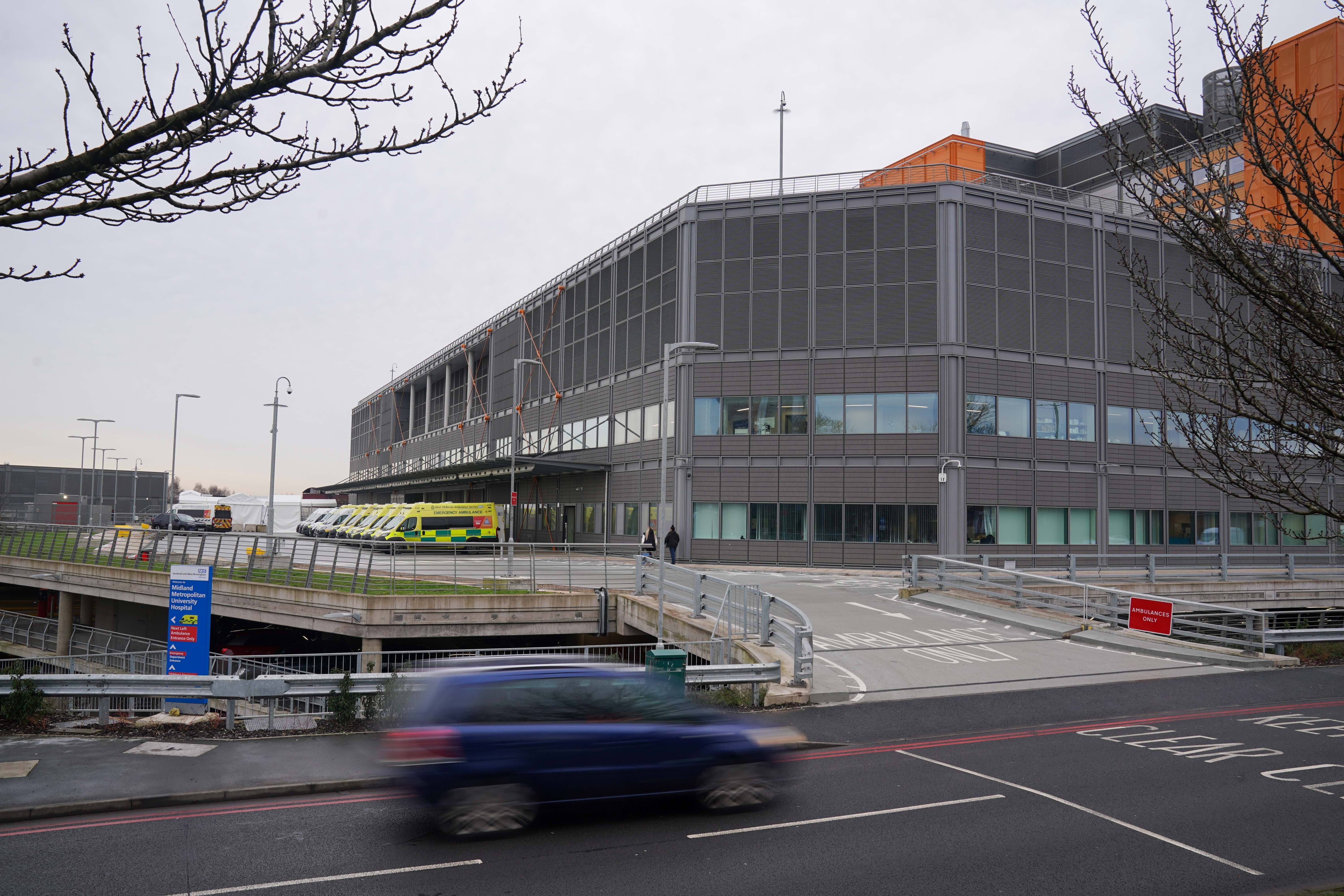 A number of NHS trusts this week have declared critical incidents, citing exceptional demand caused by the colder weather and respiratory viruses (Jacob King/PA)