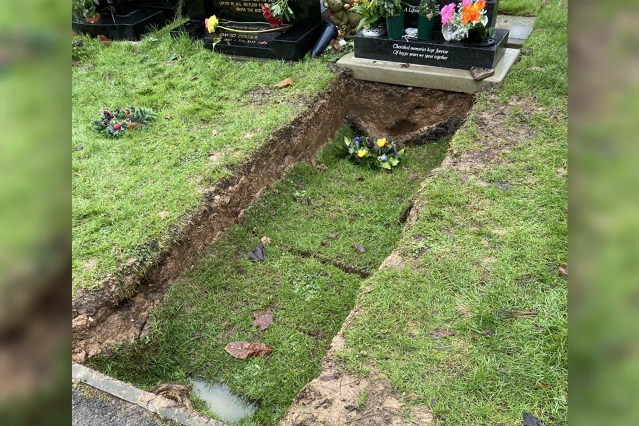 Mix-up with Peter Thurlow’s grave left his widow in tears