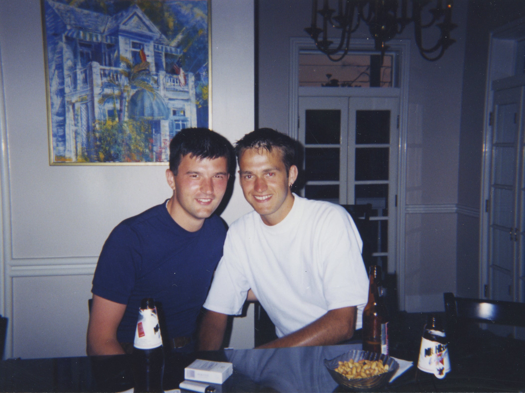 Jones on holiday in Key West, Florida, in 1995