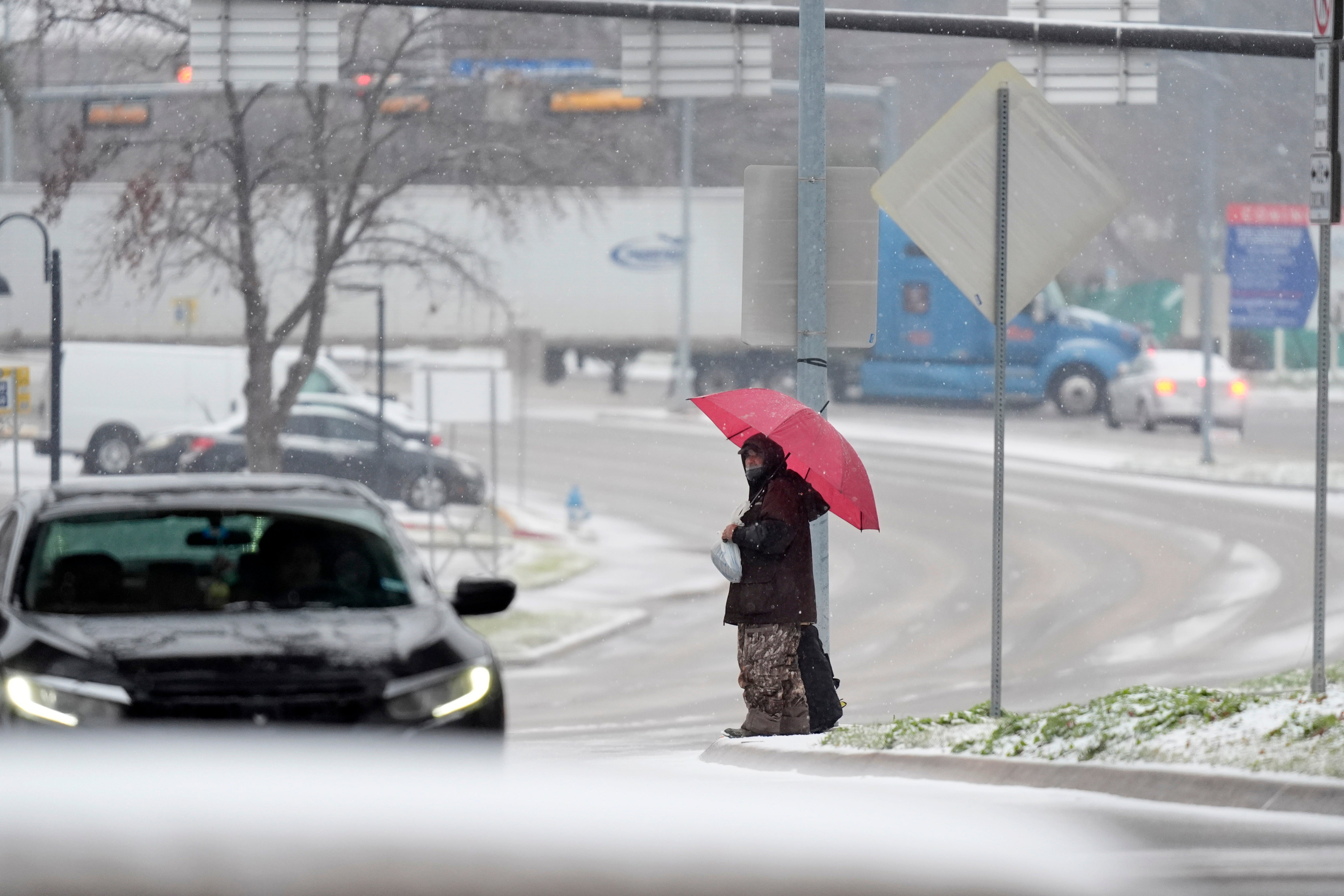 States that are not used to the snow, such as Texas, are feeling the brunt of the storm