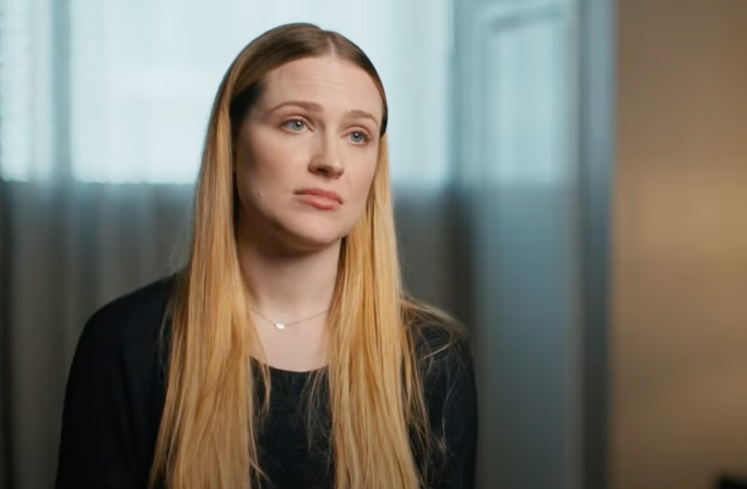 Evan Rachel Wood in the Channel 4 documentary Marilyn Manson: Unmasked