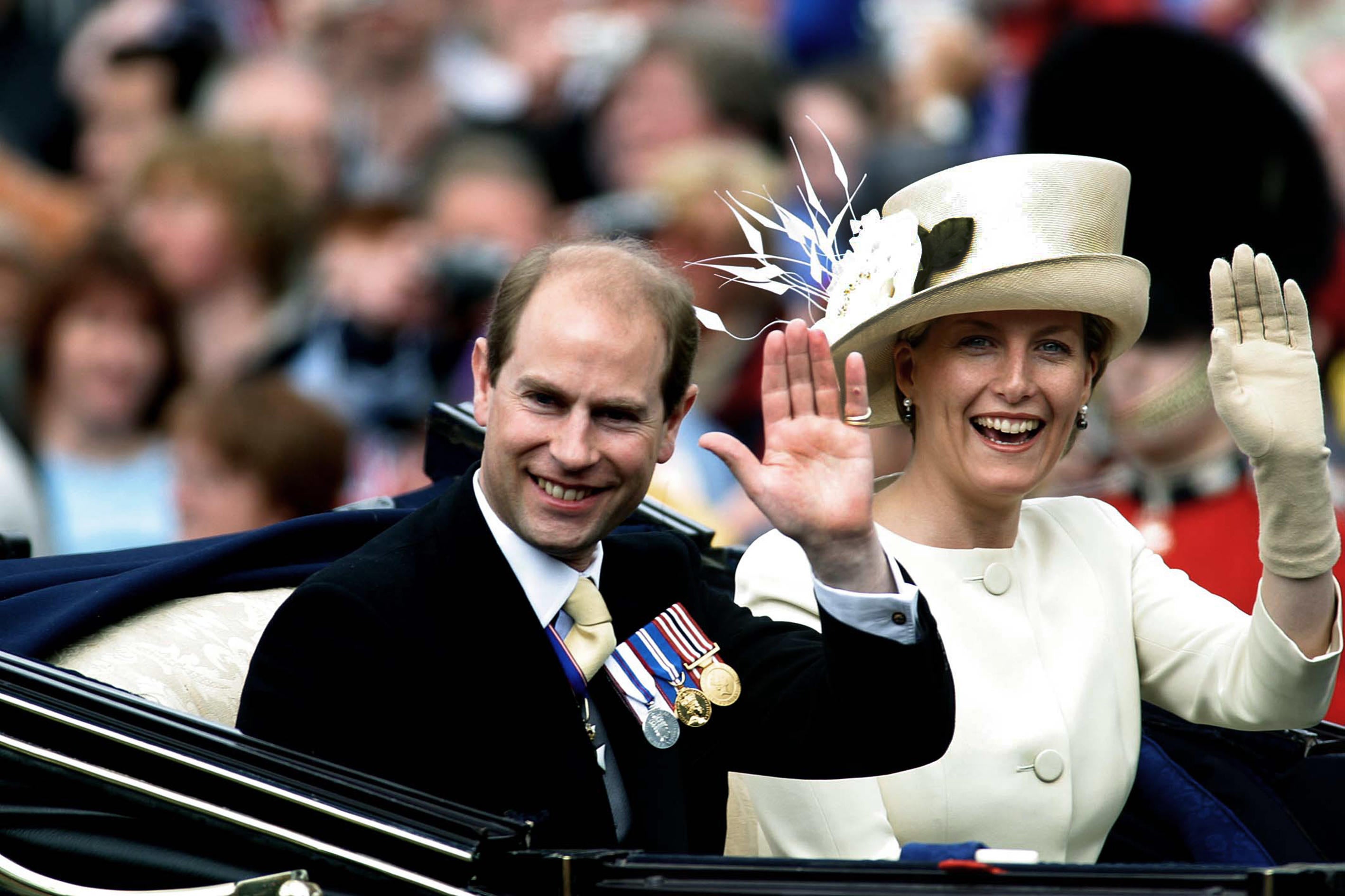 Sophie wore a monochromatic coat dress for the late Queen’s Golden Jubilee (Alamy/PA)