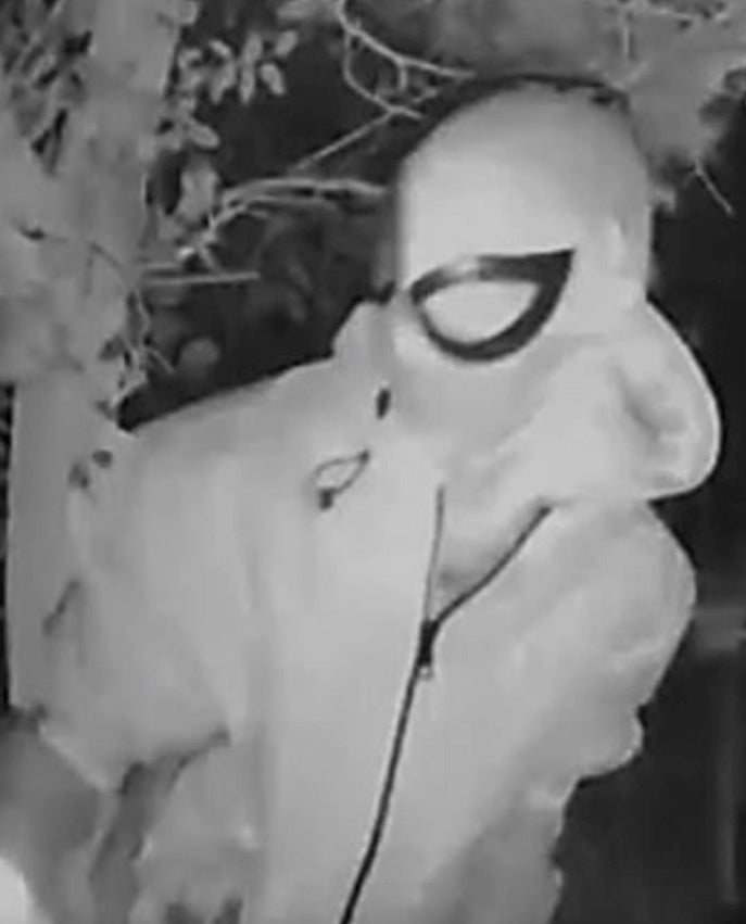 Mason Rogers posted package through his victim’s letter box while wearing a Spiderman mask
