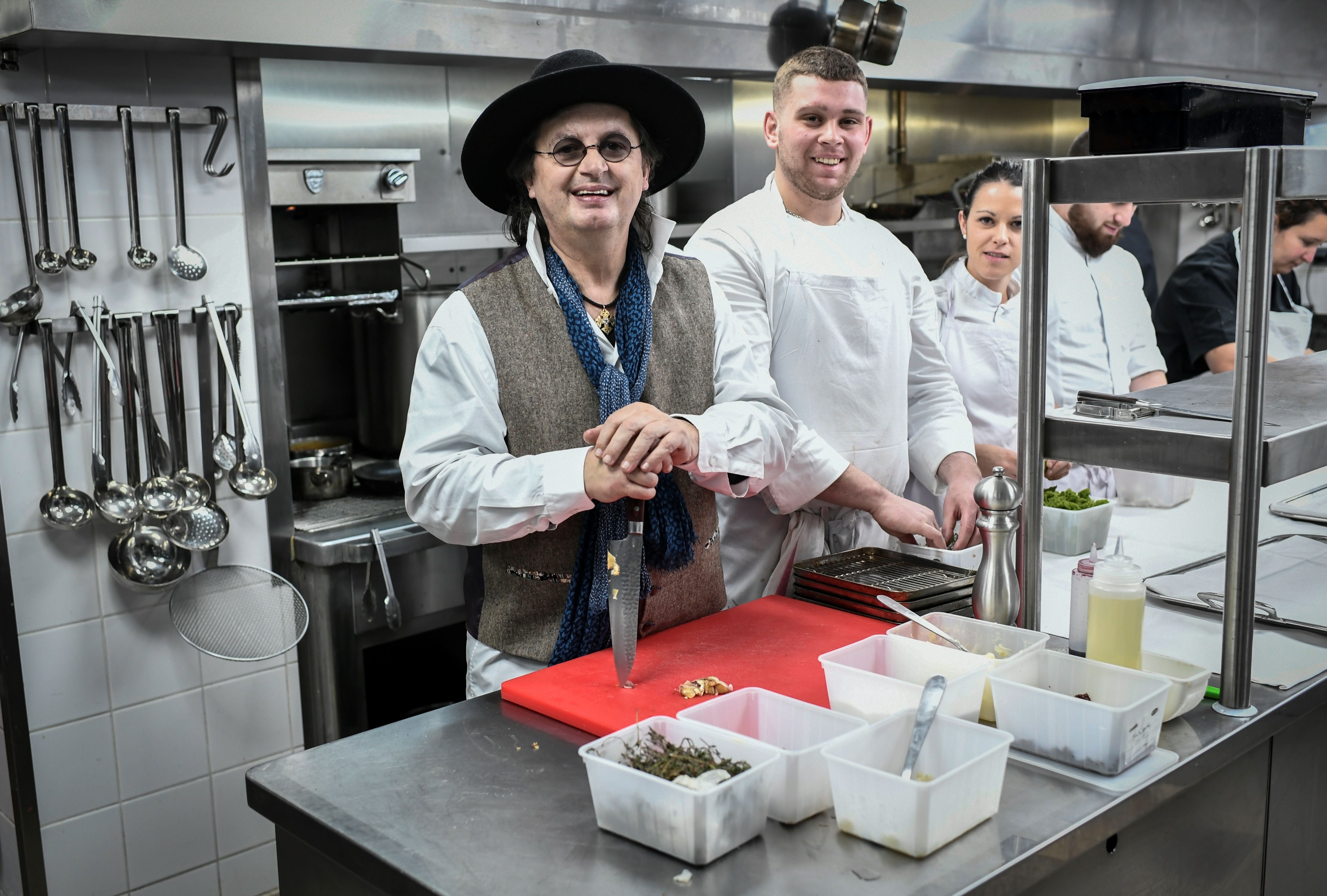 Veyrat was previously embroiled in a row with Michelin known as ‘Cheddargate’