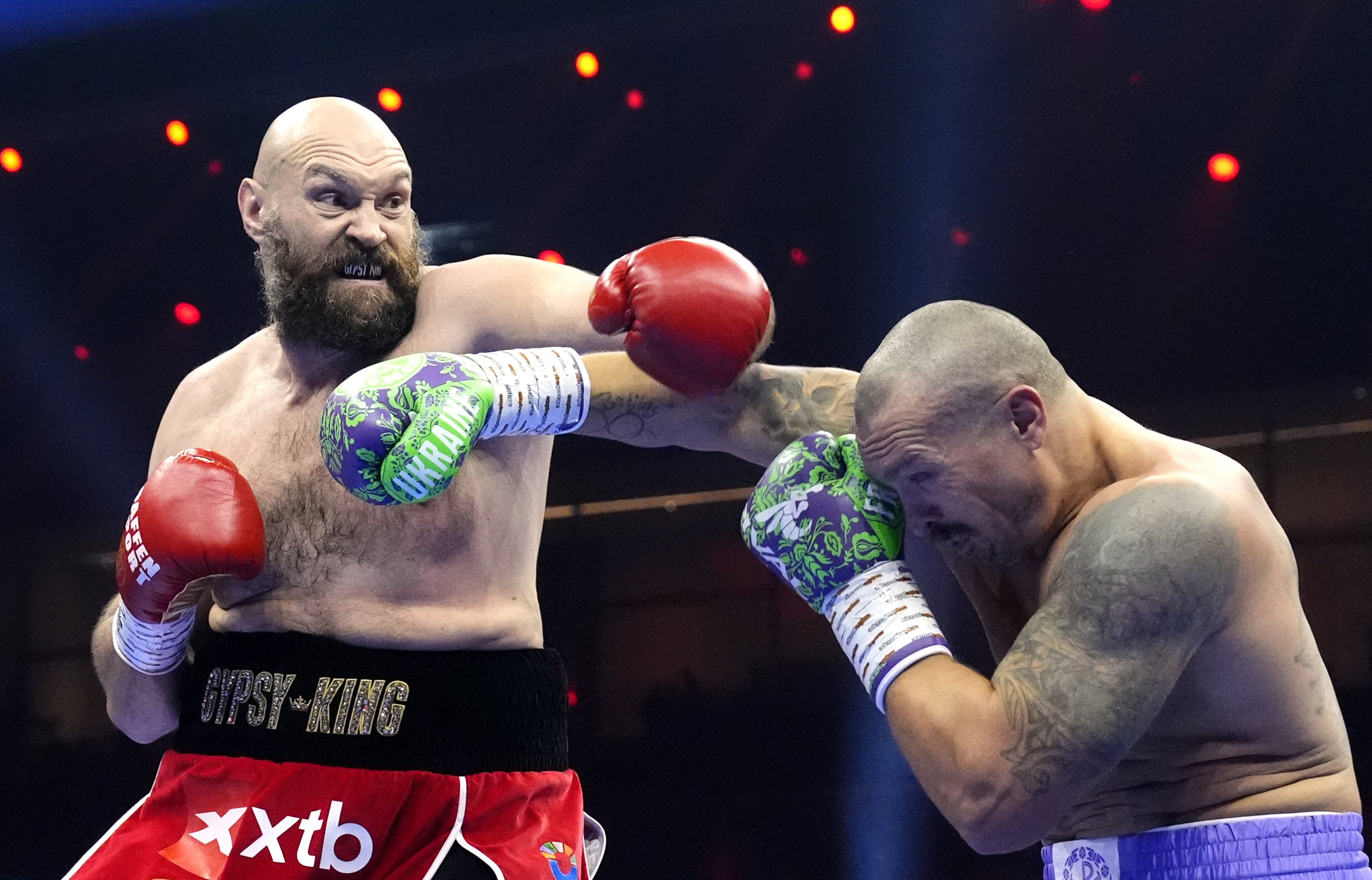 Očekávalo se, že Tyson Fury bude provést třetí boj proti Oleksandru Usyk (Nick Potts/PA)