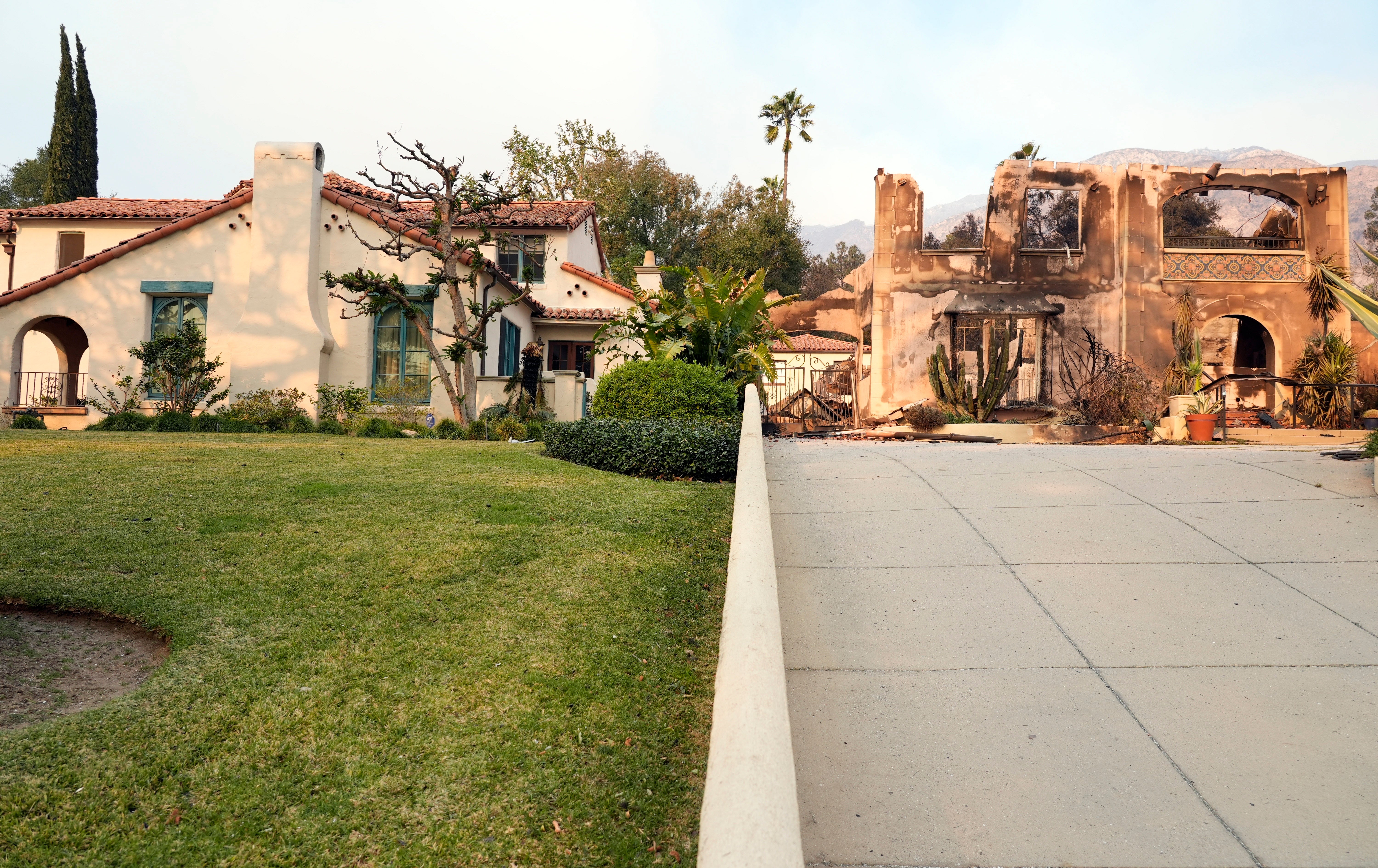 California Wildfires Remaining Homes Photo Gallery