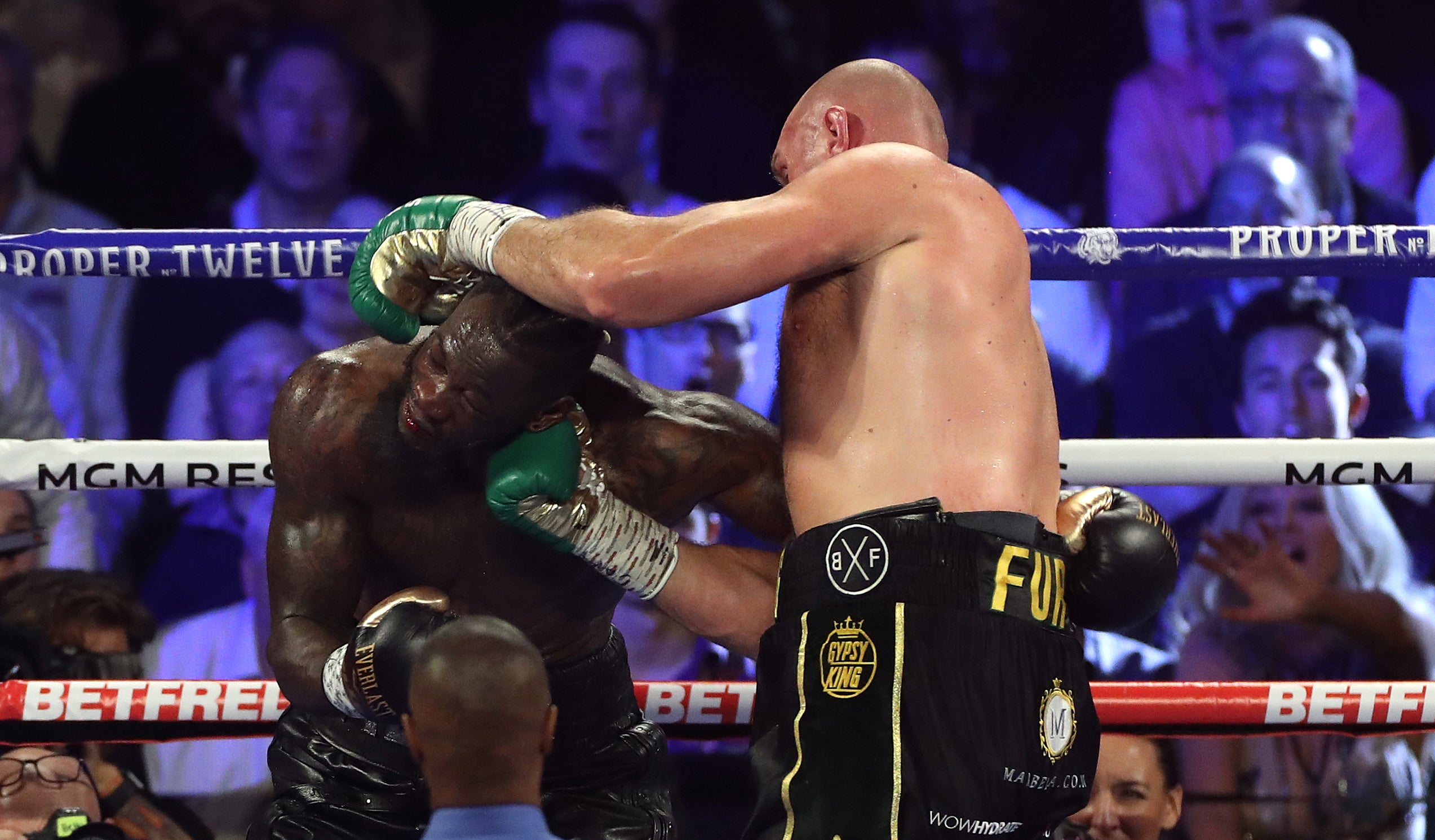 Deontay Wilder has claimed Tyson Fury cheated when they fought each other (Bradley Collyer/PA)