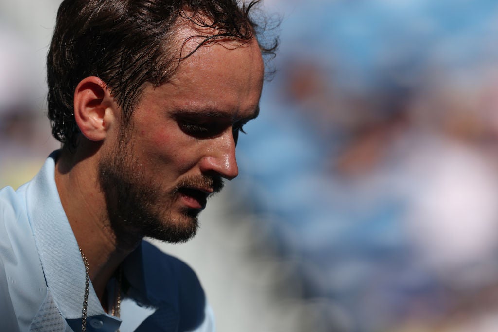Daniil Medvedev had an on-court meltdown