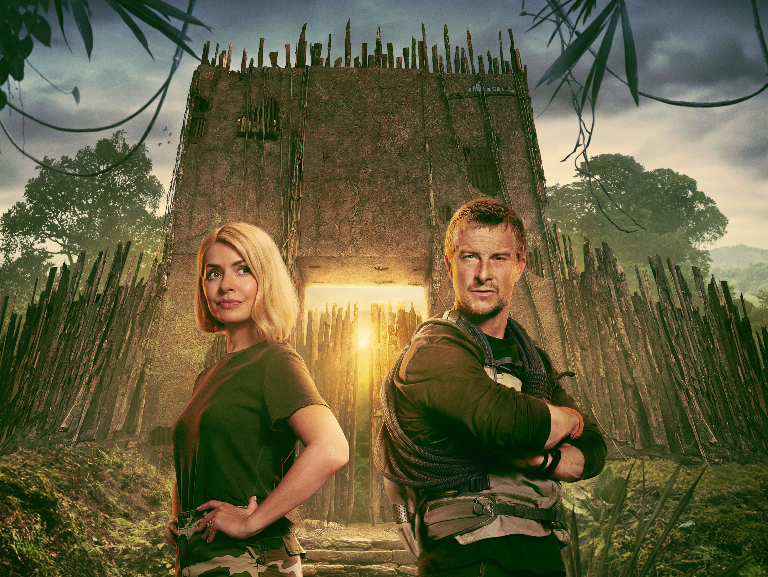 Celebrity Bear Hunt stars Bear Grylls and is hosted by Holly Willoughby