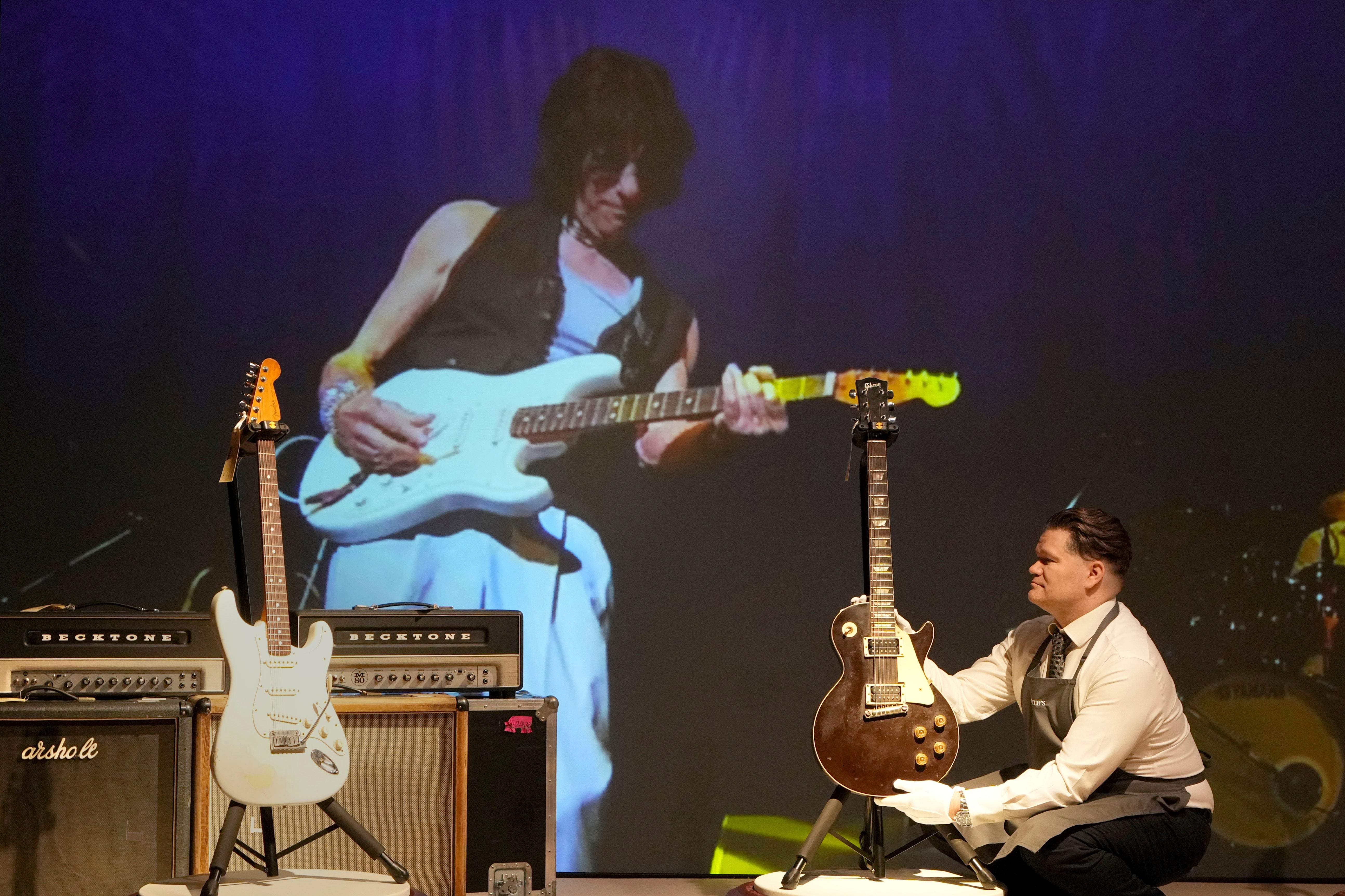 Britain Jeff Beck Guitar Auction