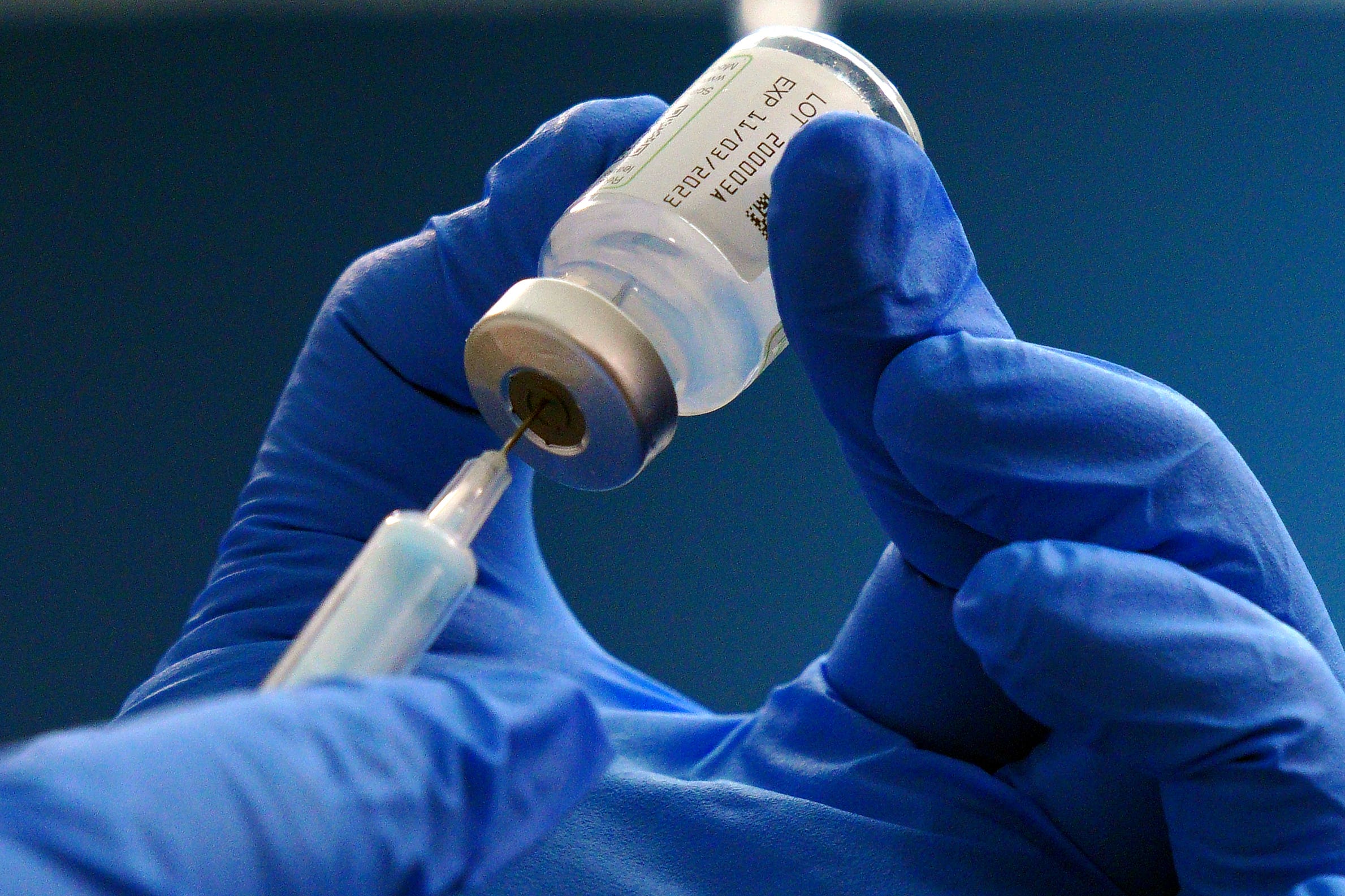 The UK Covid-19 Inquiry is looking at vaccines and vaccine hesitancy (Peter Byrne/PA)