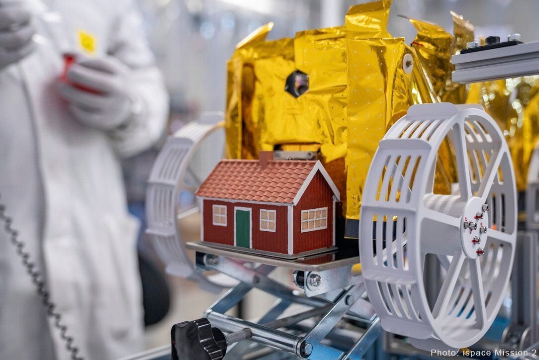 Sweden House on the Moon