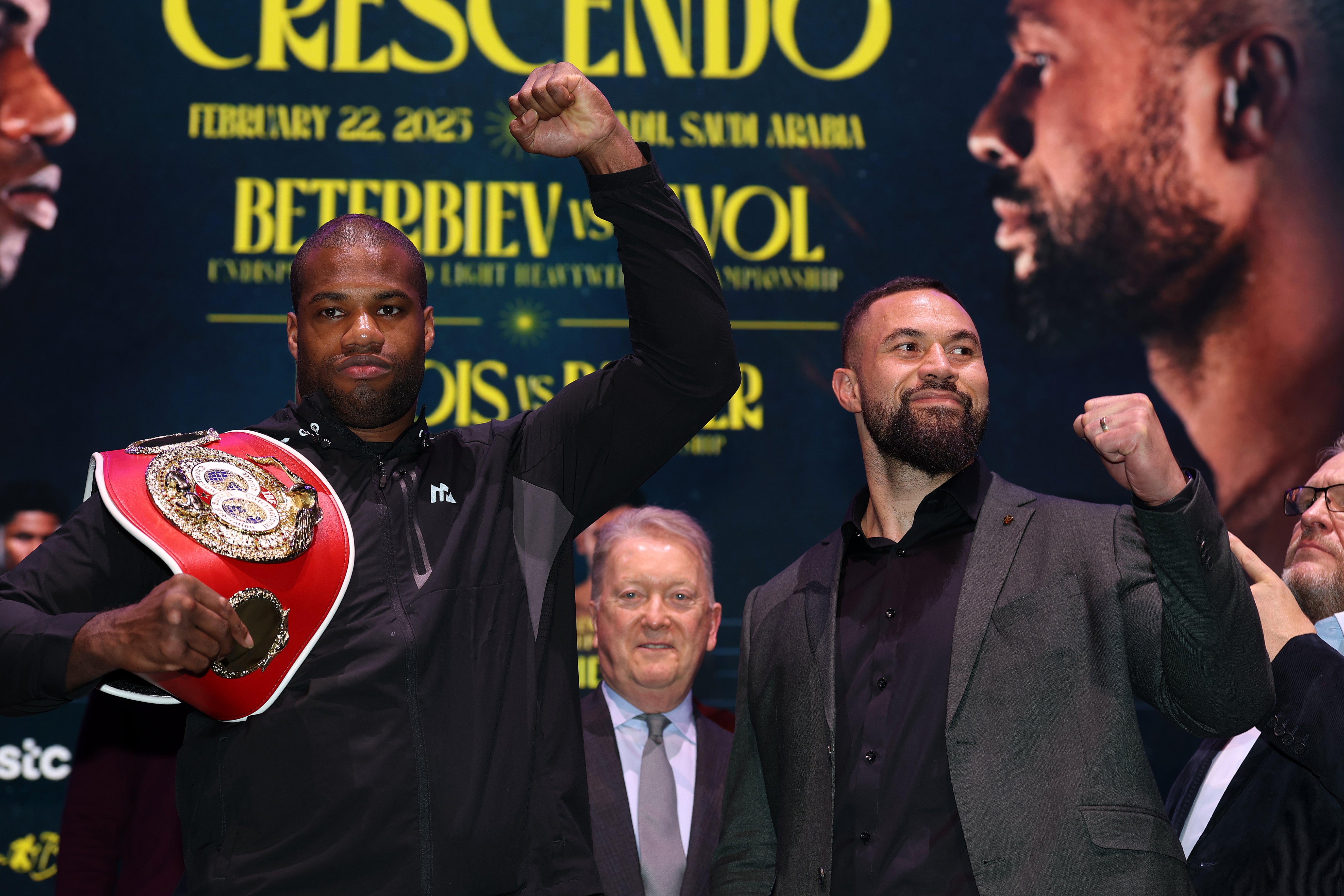 Dubois and Parker will box in the co-main event of the Beterbiev-Bivol 2 card
