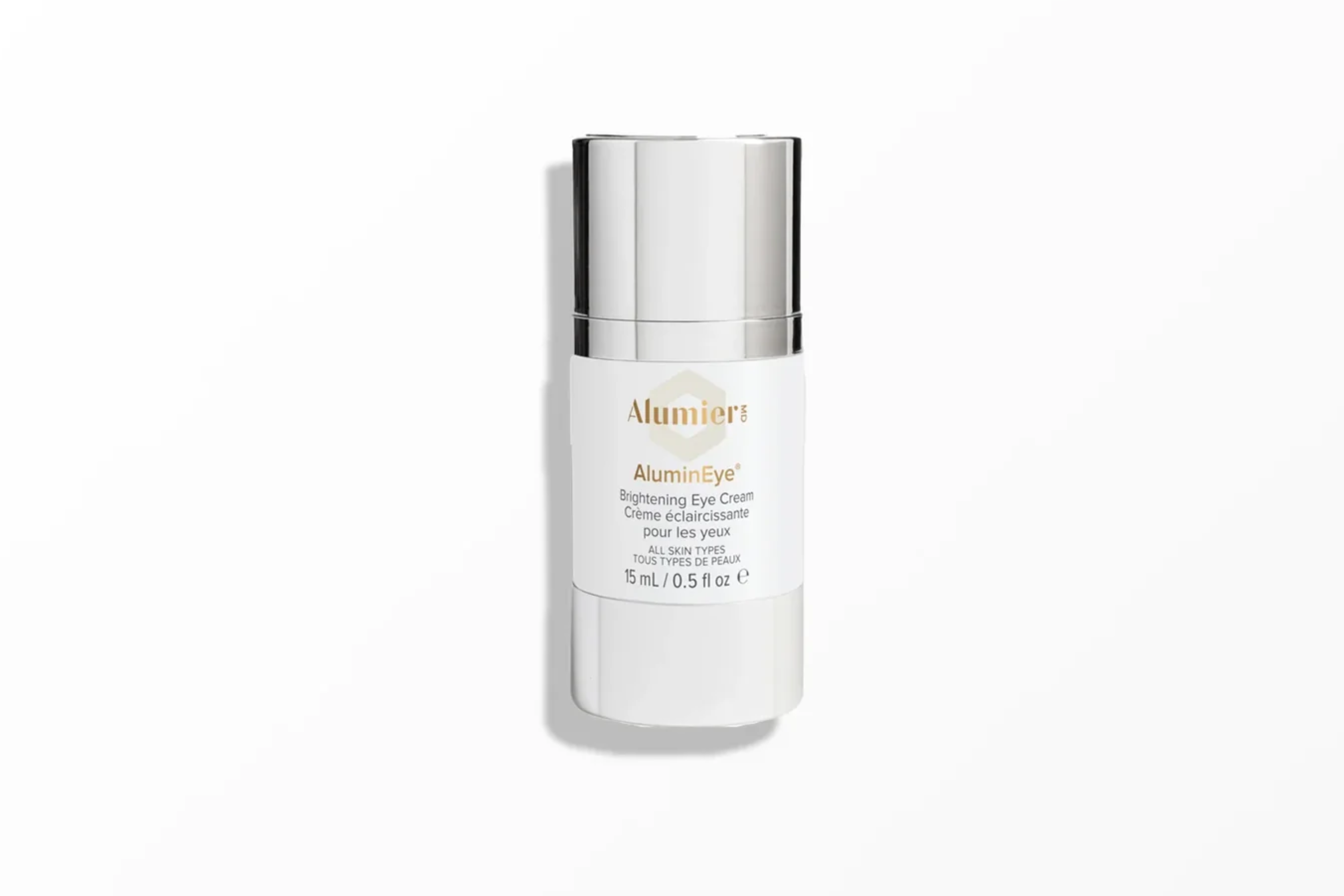 Dr Rollett opts for medical-grade skincare, including Alumier’s eye cream