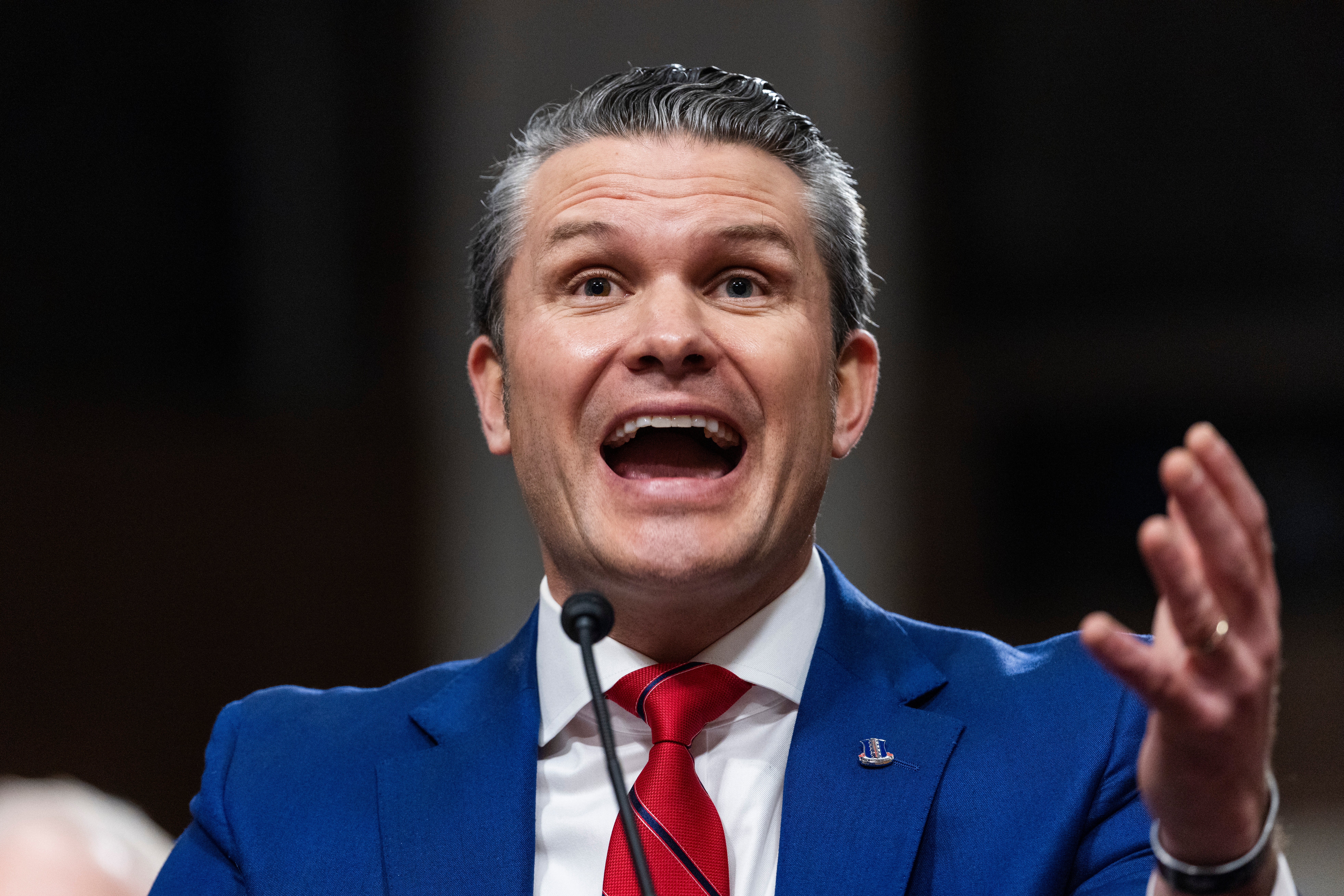 Hegseth attempted to defend previous comments he made about women in combat