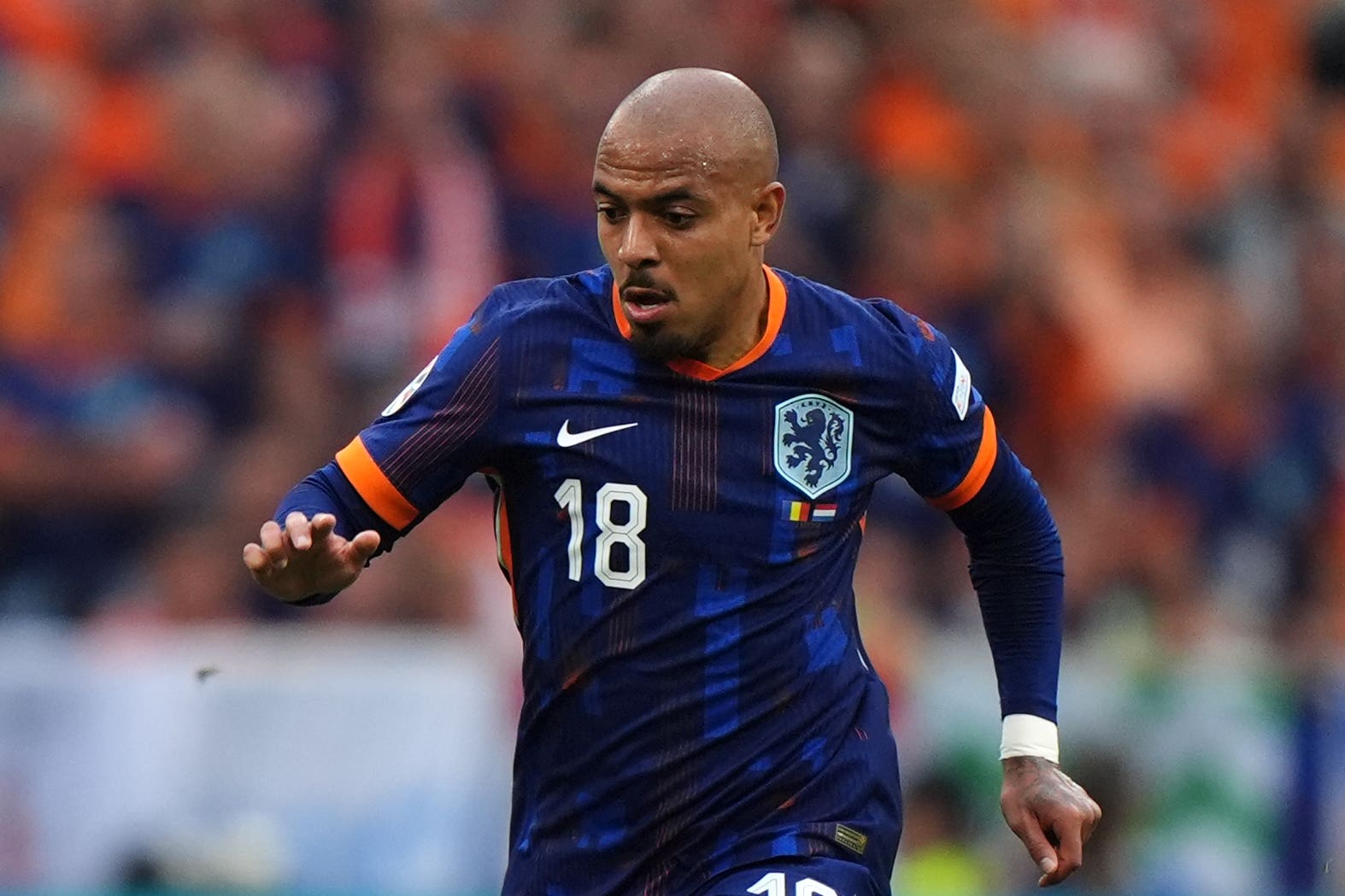 Aston Villa have completed a move for Borussia Dortmund’s Netherlands international Donyell Malen (Bradley Collyer/PA)