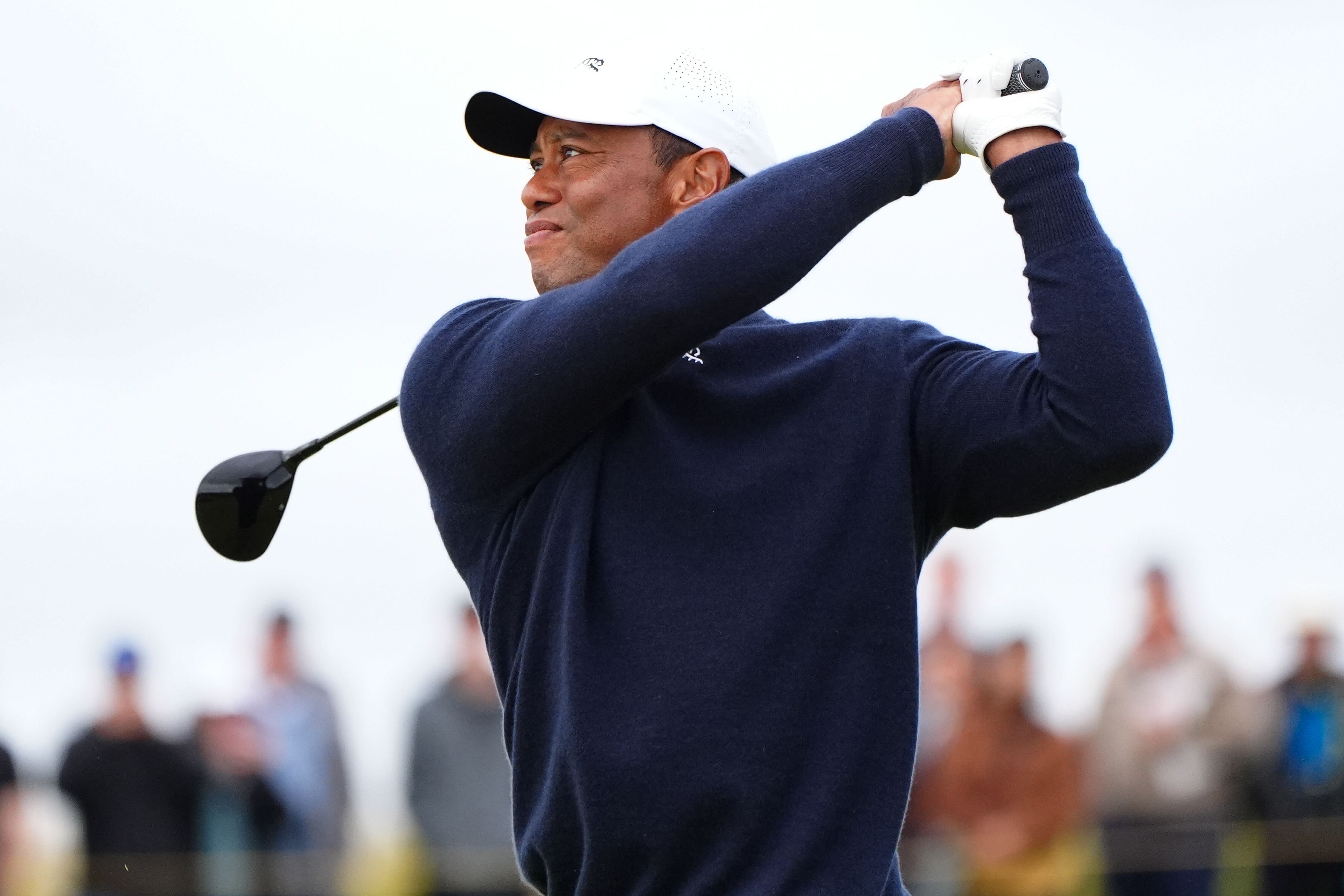 Tiger Woods has expressed support for people devastated by fires in Los Angeles (Jane Barlow/PA)