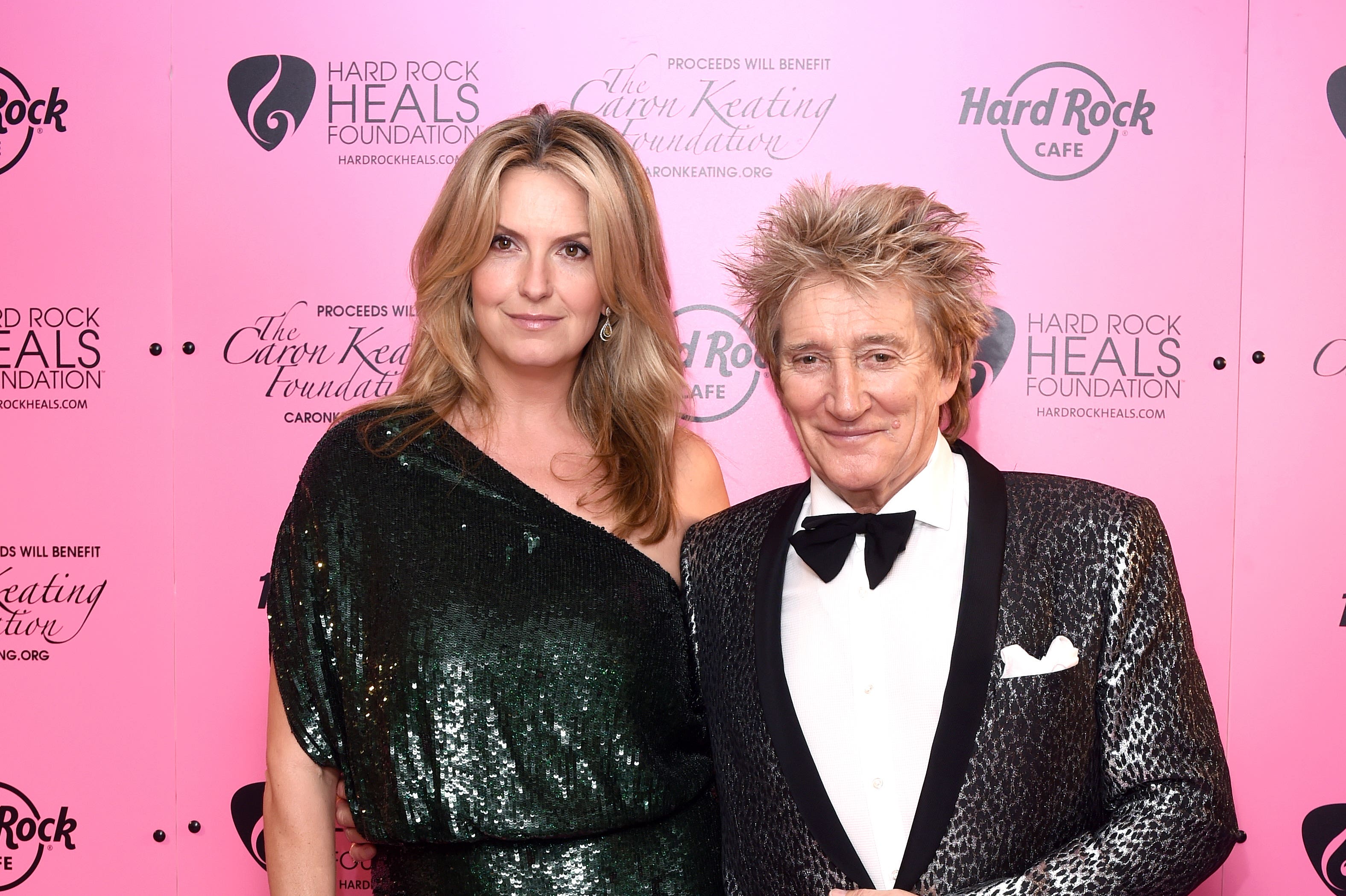 Penny Lancaster and Sir Rod Stewart have become ambassadors for the King’s Foundation (Ian West/PA)
