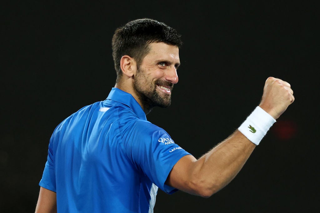 Djokovic needed four sets to beat Jaime Faria