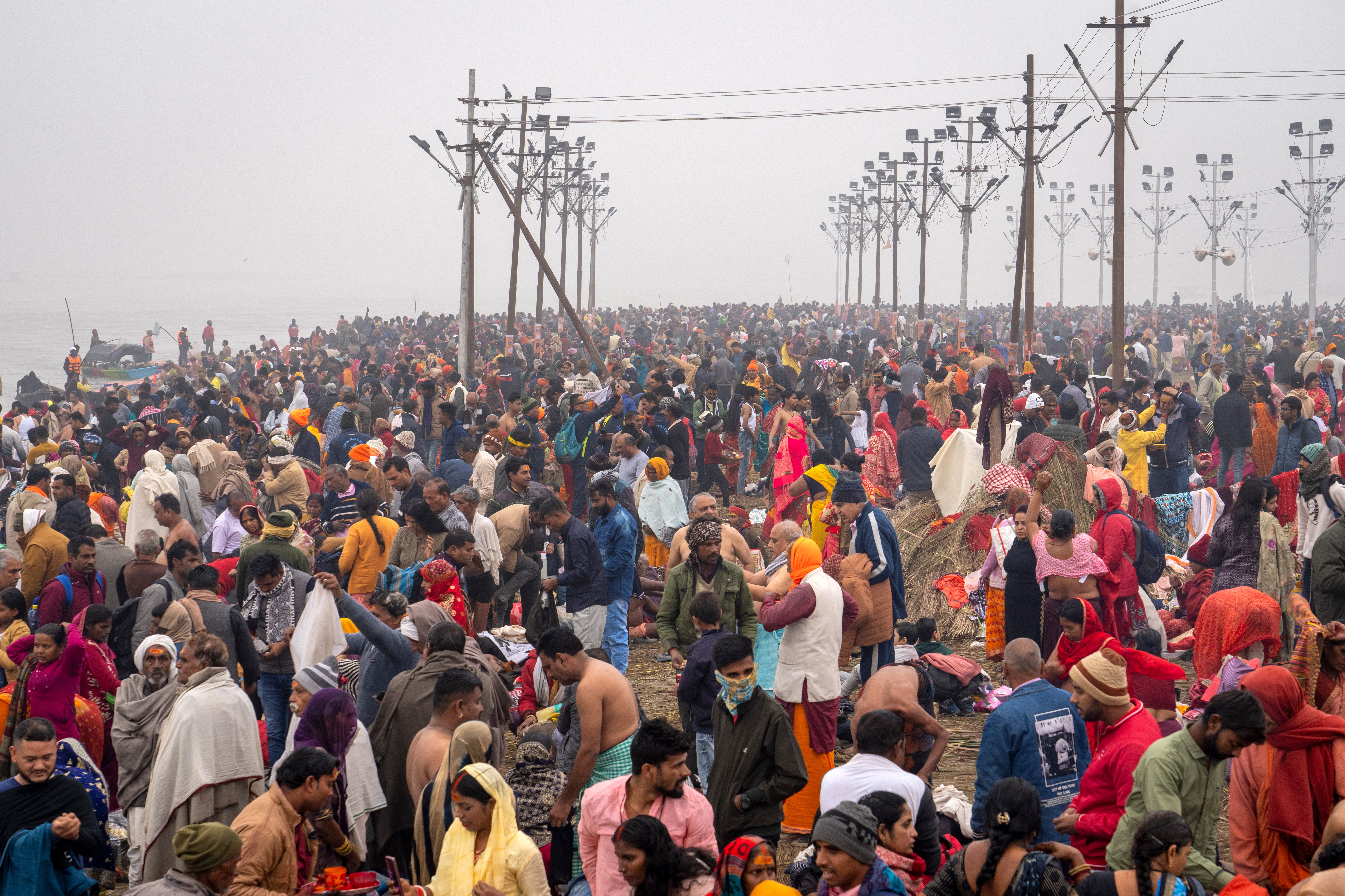 India Maha Kumbh Pilgrims Photo Gallery