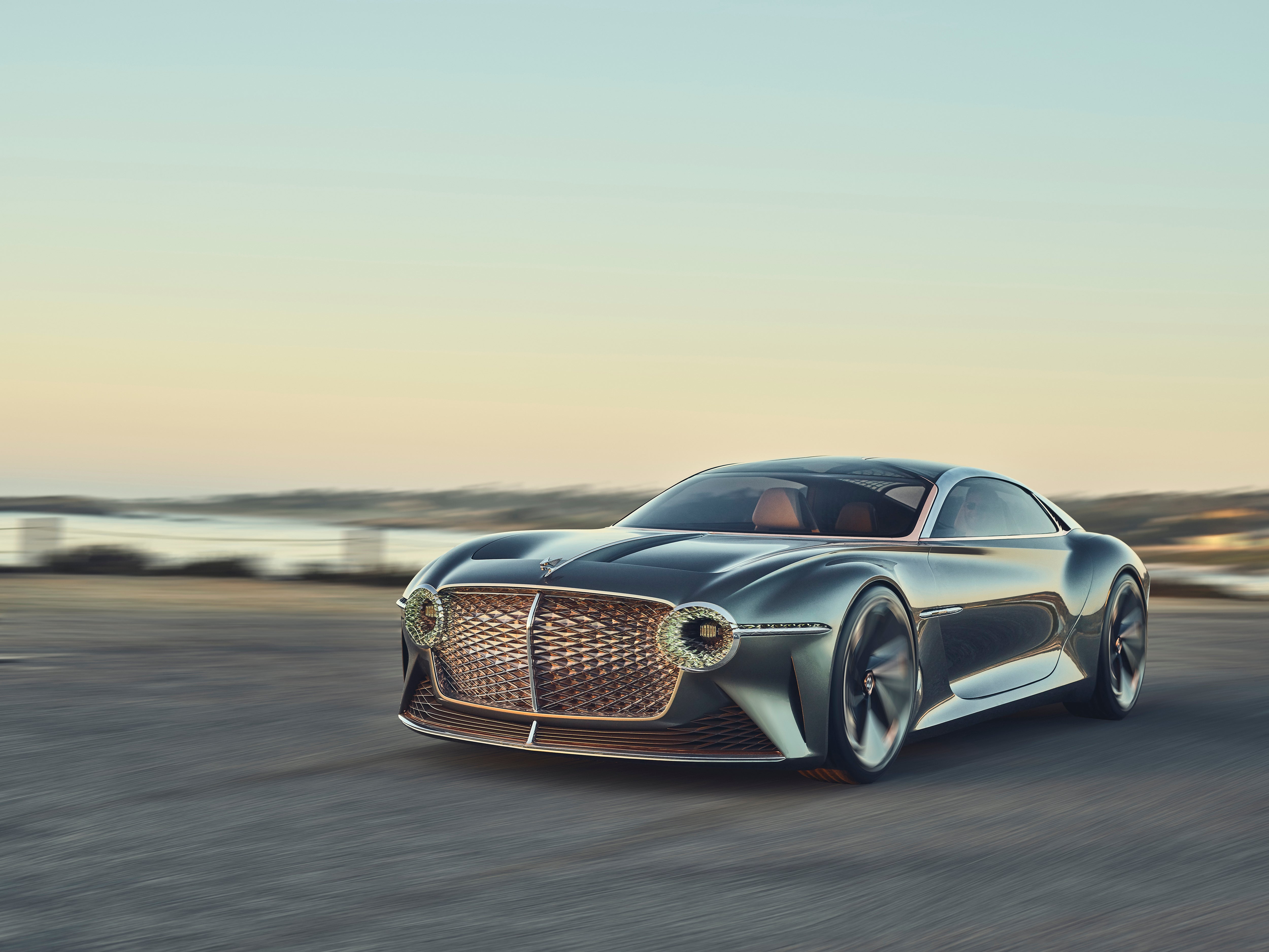 The Bentley EXP 100 GT concept was revealed in 2019