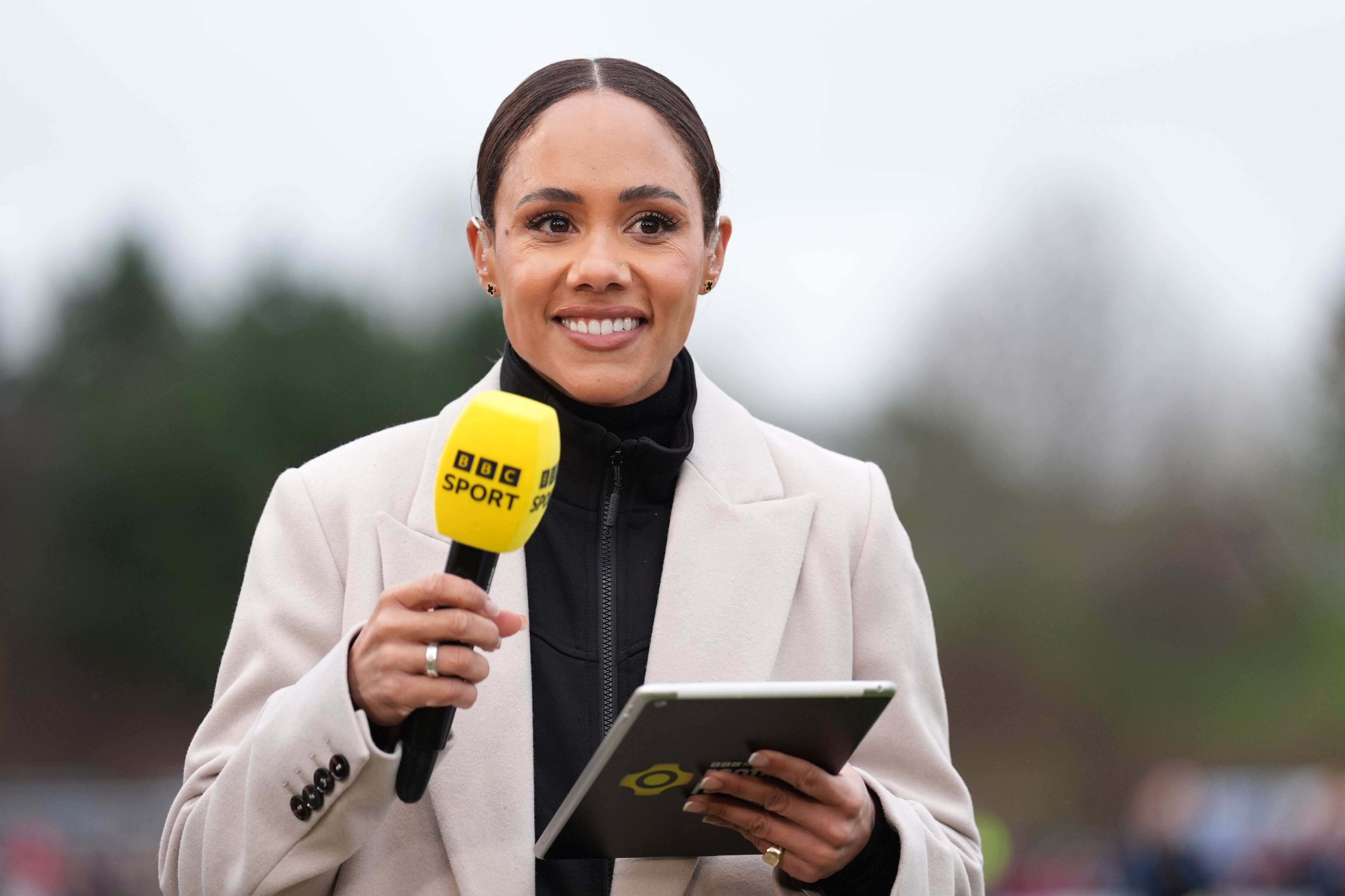 Sports pundit Alex Scott is down from last year’s list (Joe Giddens/PA)