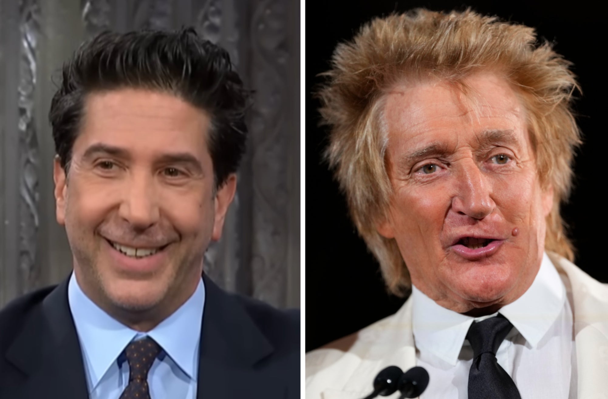 Schwimmer served Stewart with divorce papers during a summer job
