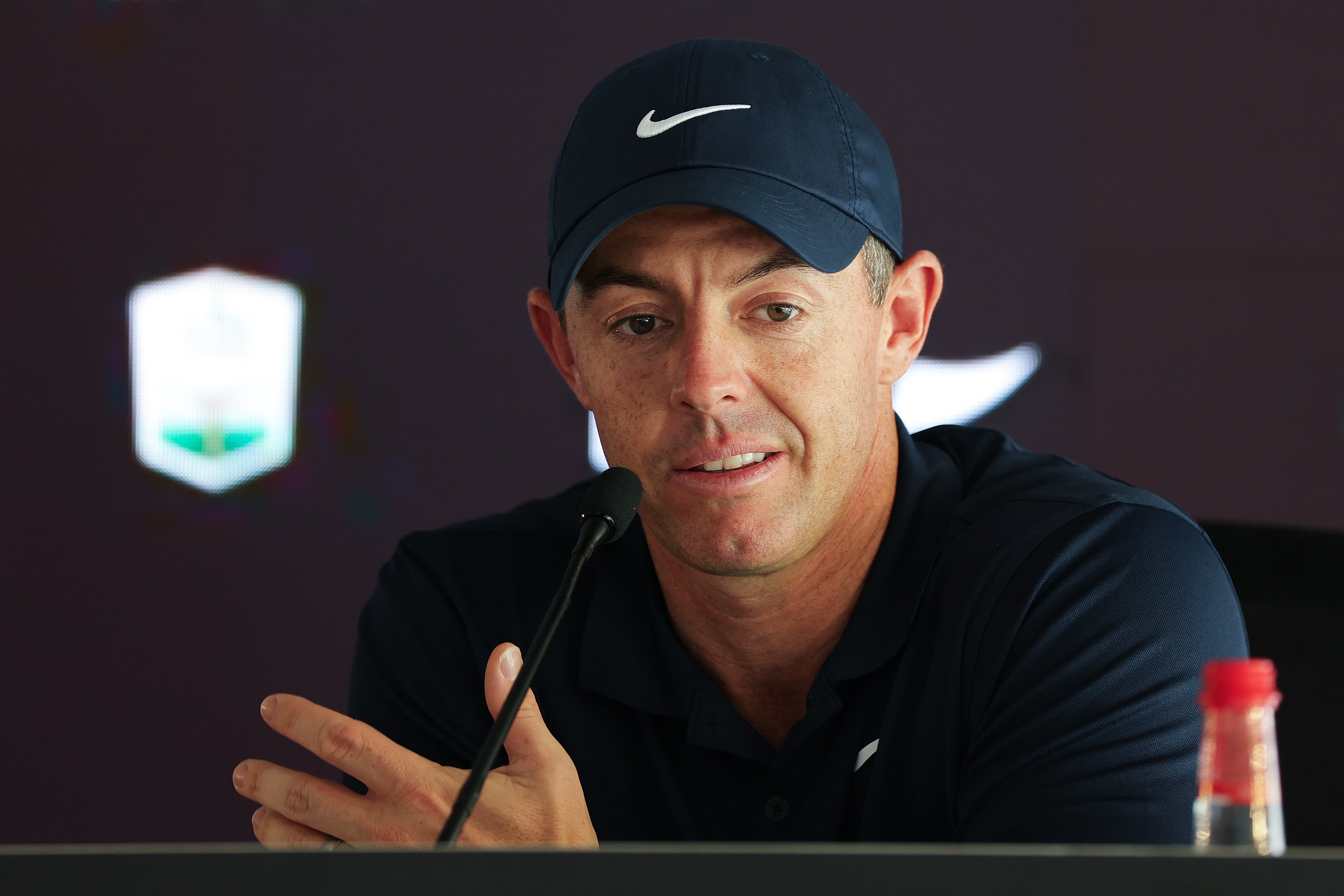 Rory McIlroy has discussed speculation over Tom McKibbin’s impending move to LIV Golf